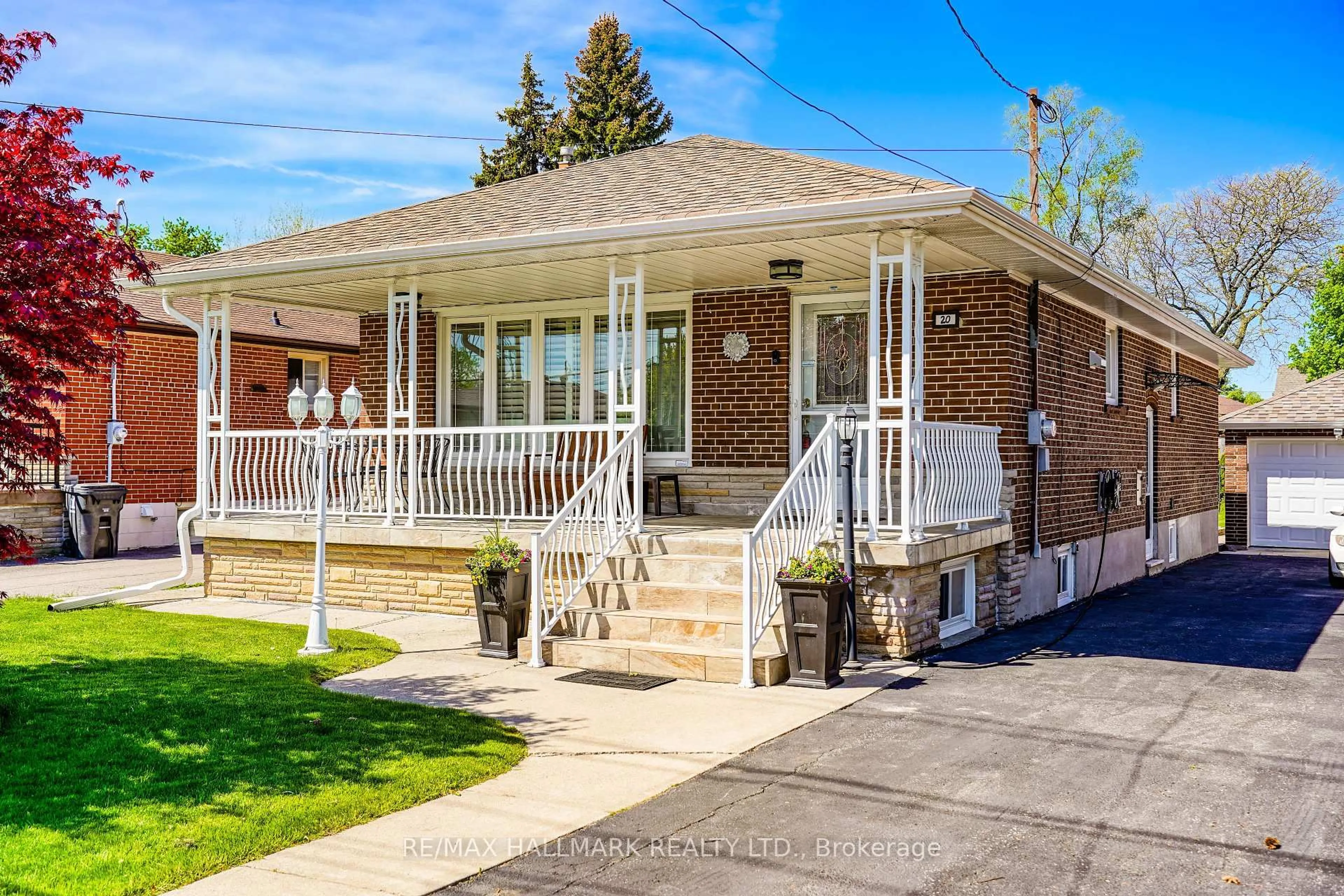 Home with brick exterior material, street for 20 Elinor Ave, Toronto Ontario M1R 3H2