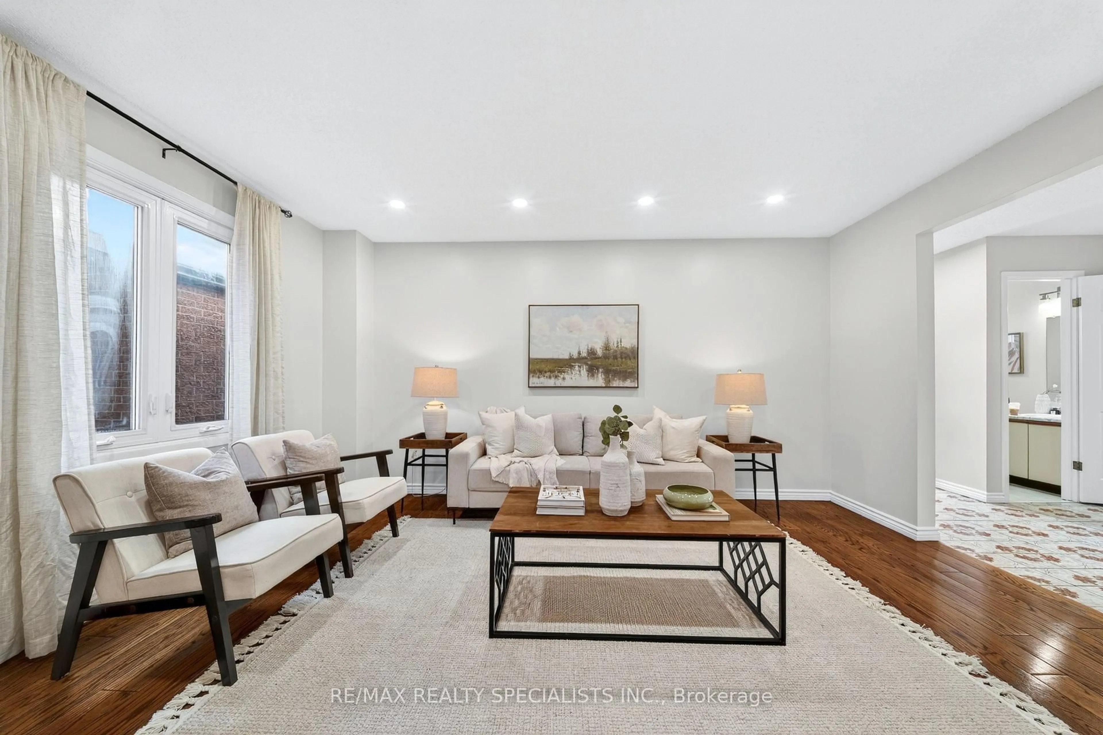 Living room with furniture, unknown for 17 Payzac Ave, Toronto Ontario M1E 5A7
