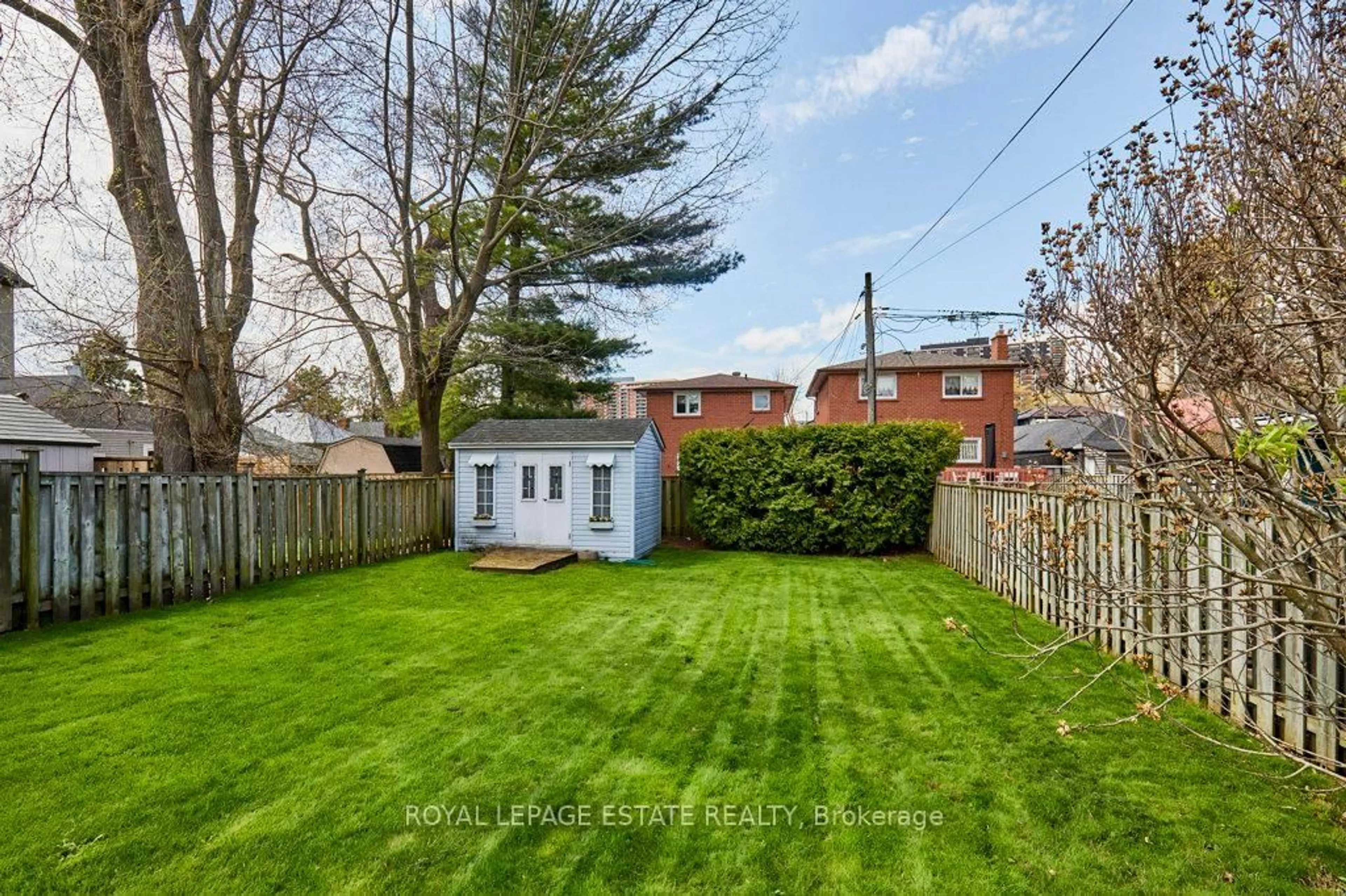 Shed for 138 August Ave, Toronto Ontario M1L 3N4