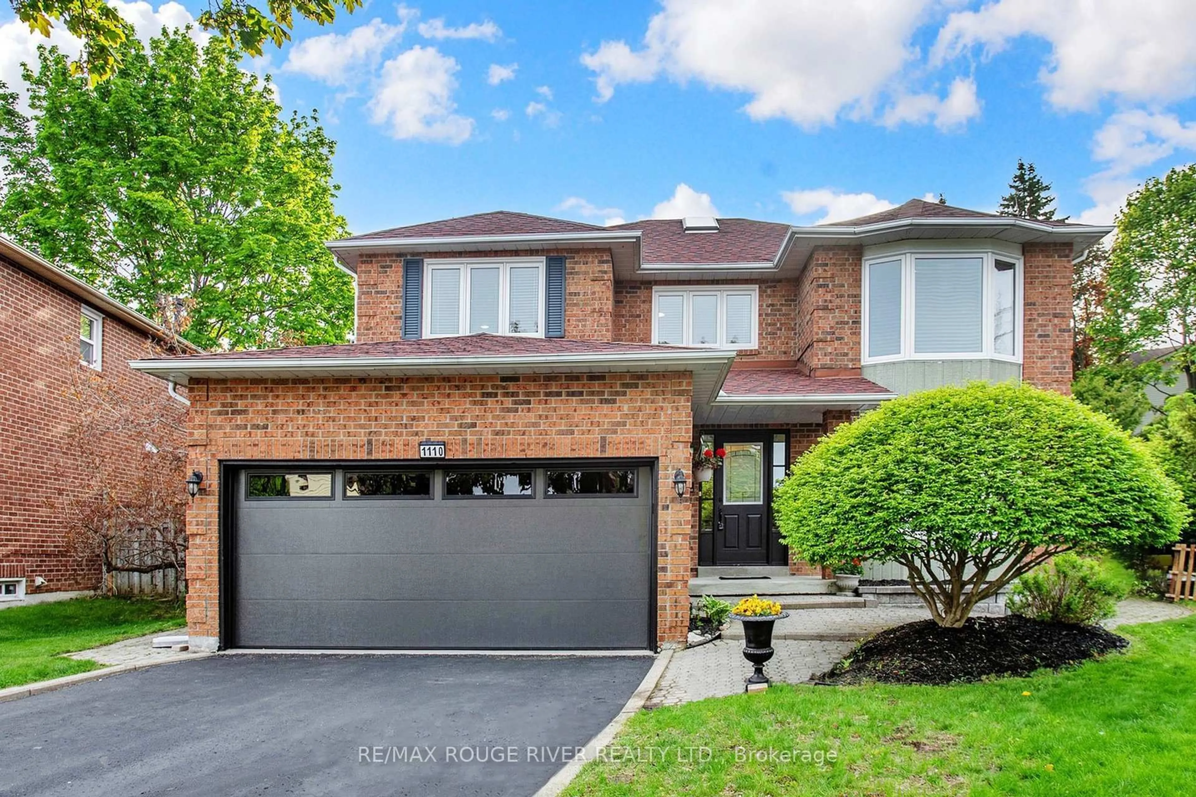 Home with brick exterior material, street for 1110 Timber Crt, Pickering Ontario L1X 1T4