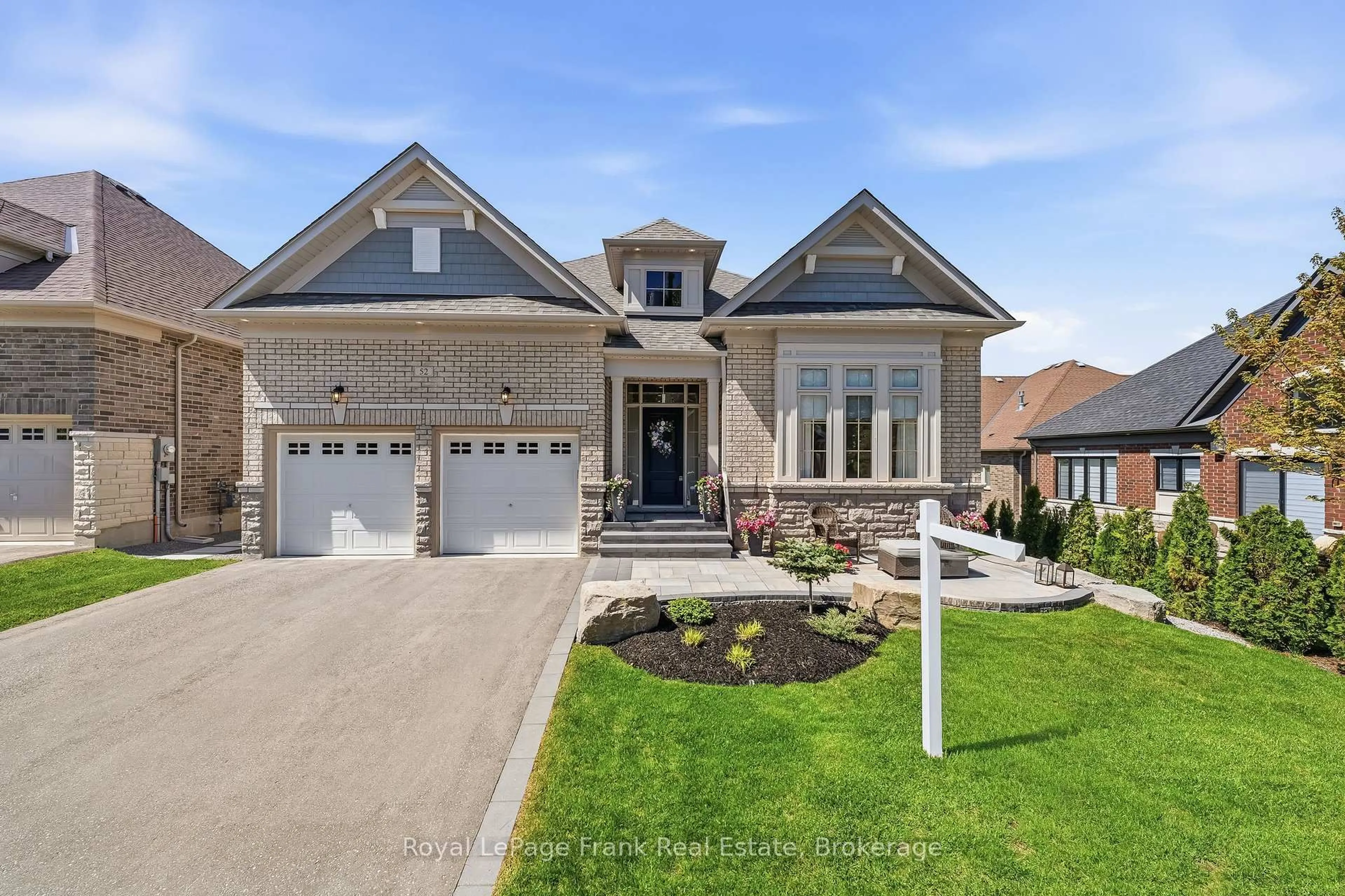 Home with brick exterior material, street for 52 Coulter St, Scugog Ontario L9L 1N7