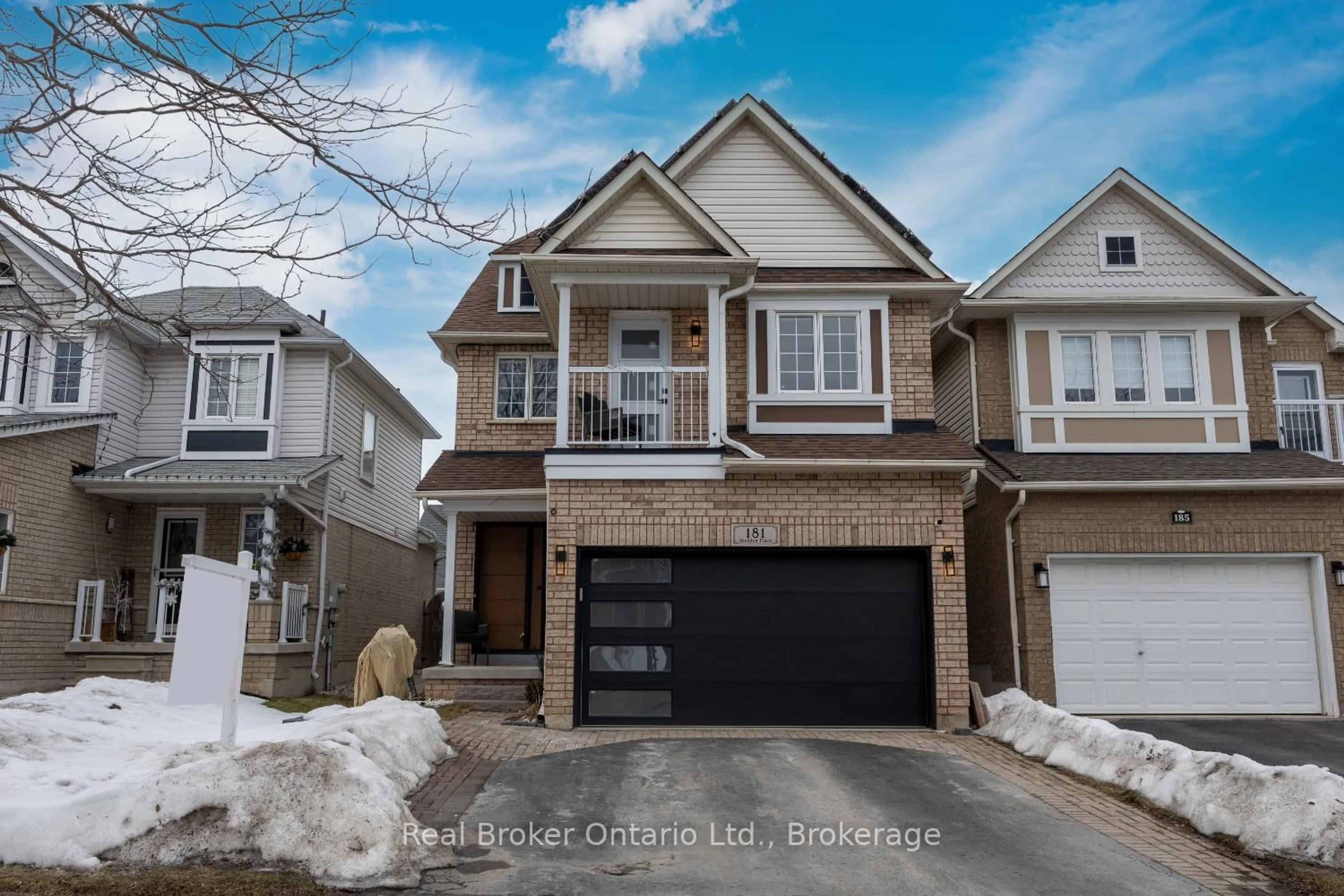 Home with brick exterior material, street for 181 Madden Pl, Clarington Ontario L1C 5K4