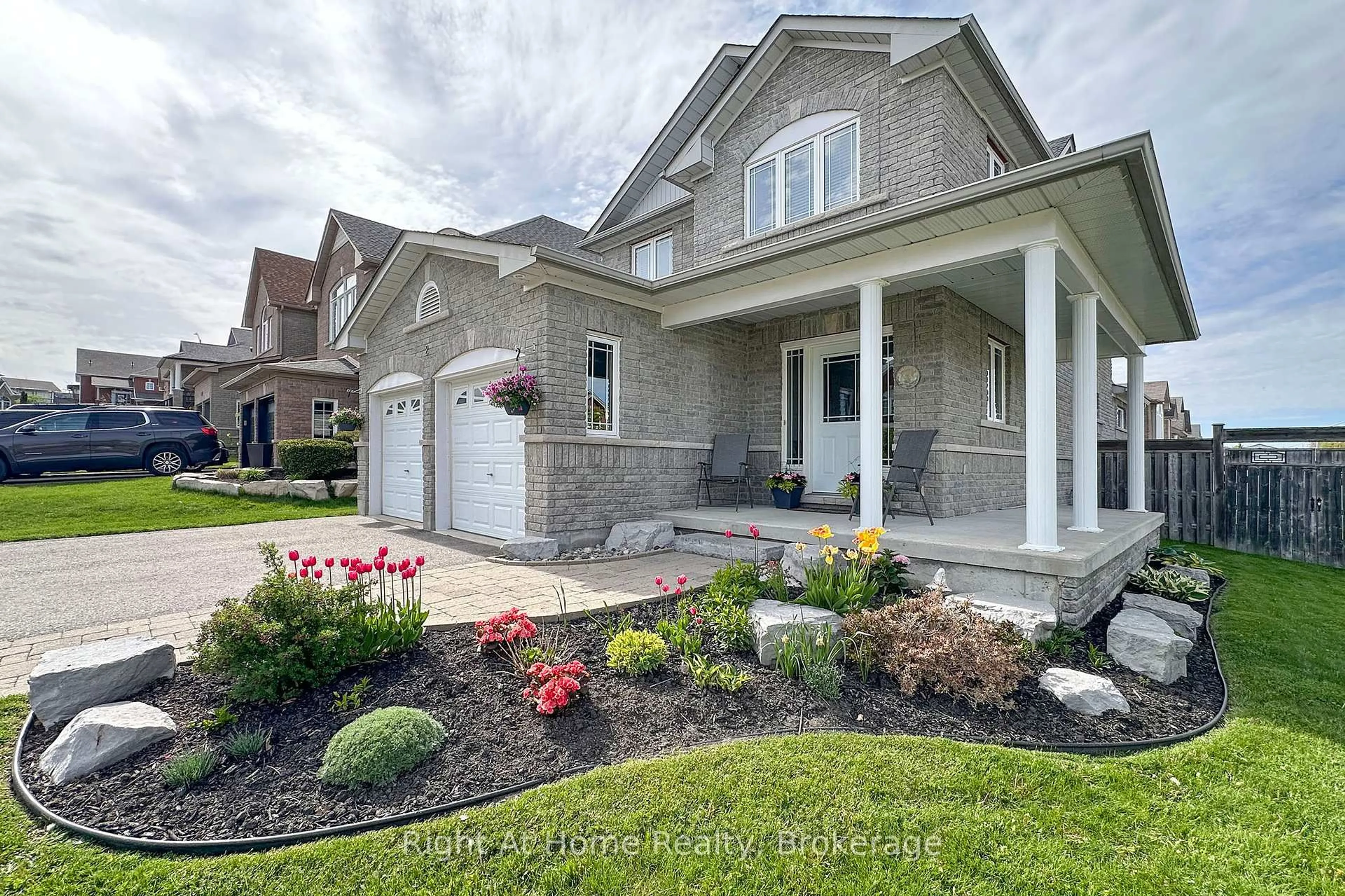 Home with brick exterior material, street for 2 Cousins St, Clarington Ontario L1E 3K4