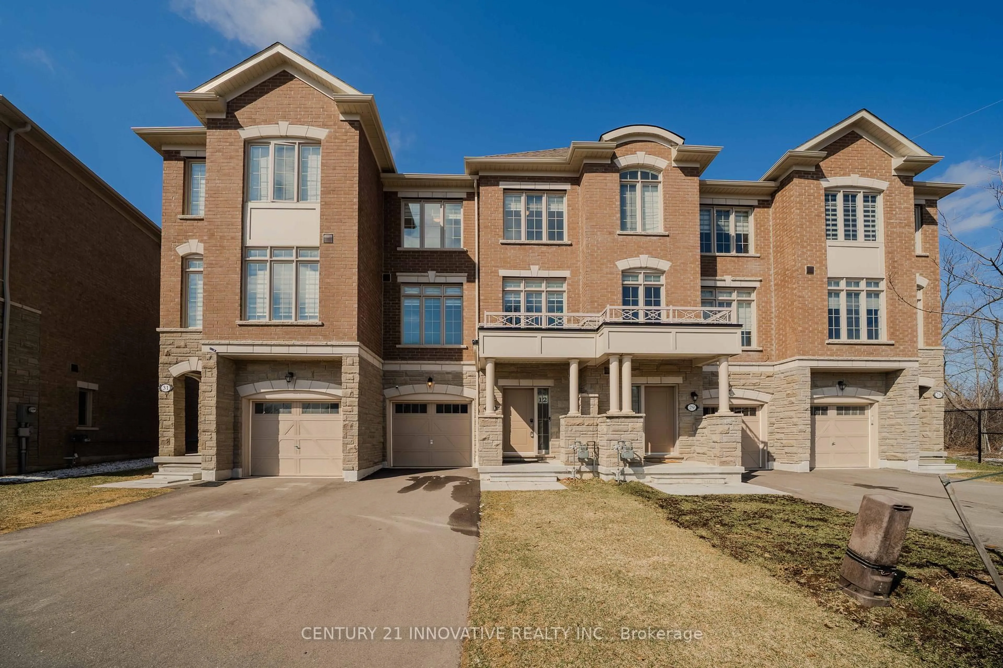 Home with brick exterior material, street for 30 Coote Crt, Ajax Ontario L1T 0P5