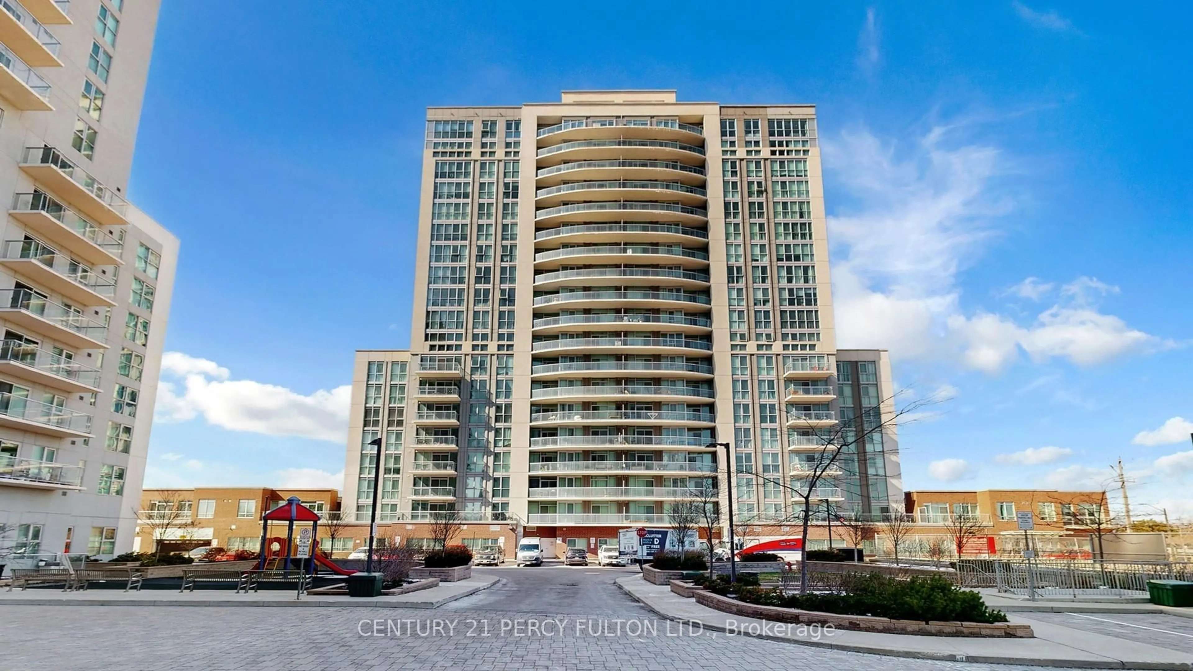 A pic from outside/outdoor area/front of a property/back of a property/a pic from drone, unknown for 1328 Birchmount Rd #802, Toronto Ontario M1R 0B6
