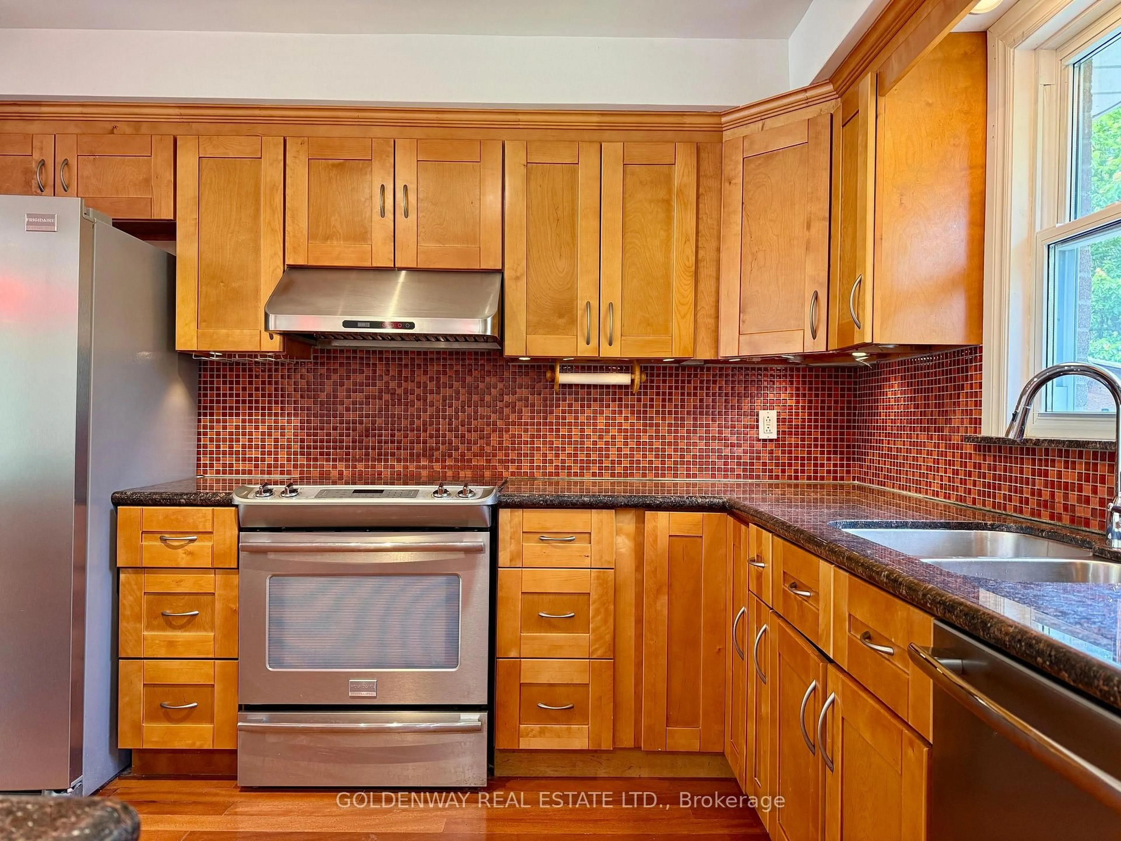 Contemporary kitchen, ceramic/tile floor for 31 Rowatson Rd, Toronto Ontario M1E 1K2