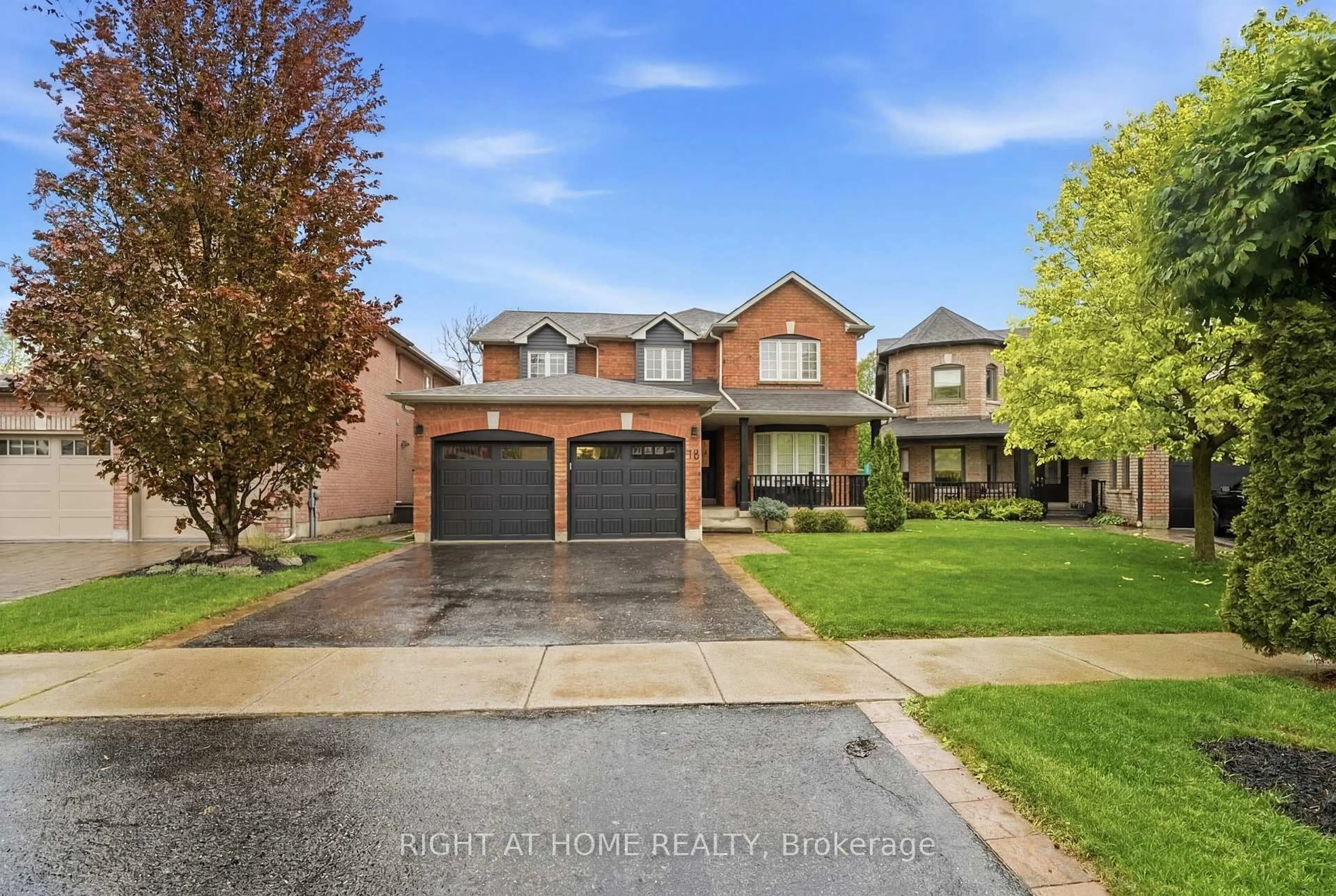 Home with brick exterior material, street for 16 Mcneilage Crt, Ajax Ontario L1T 3Z5