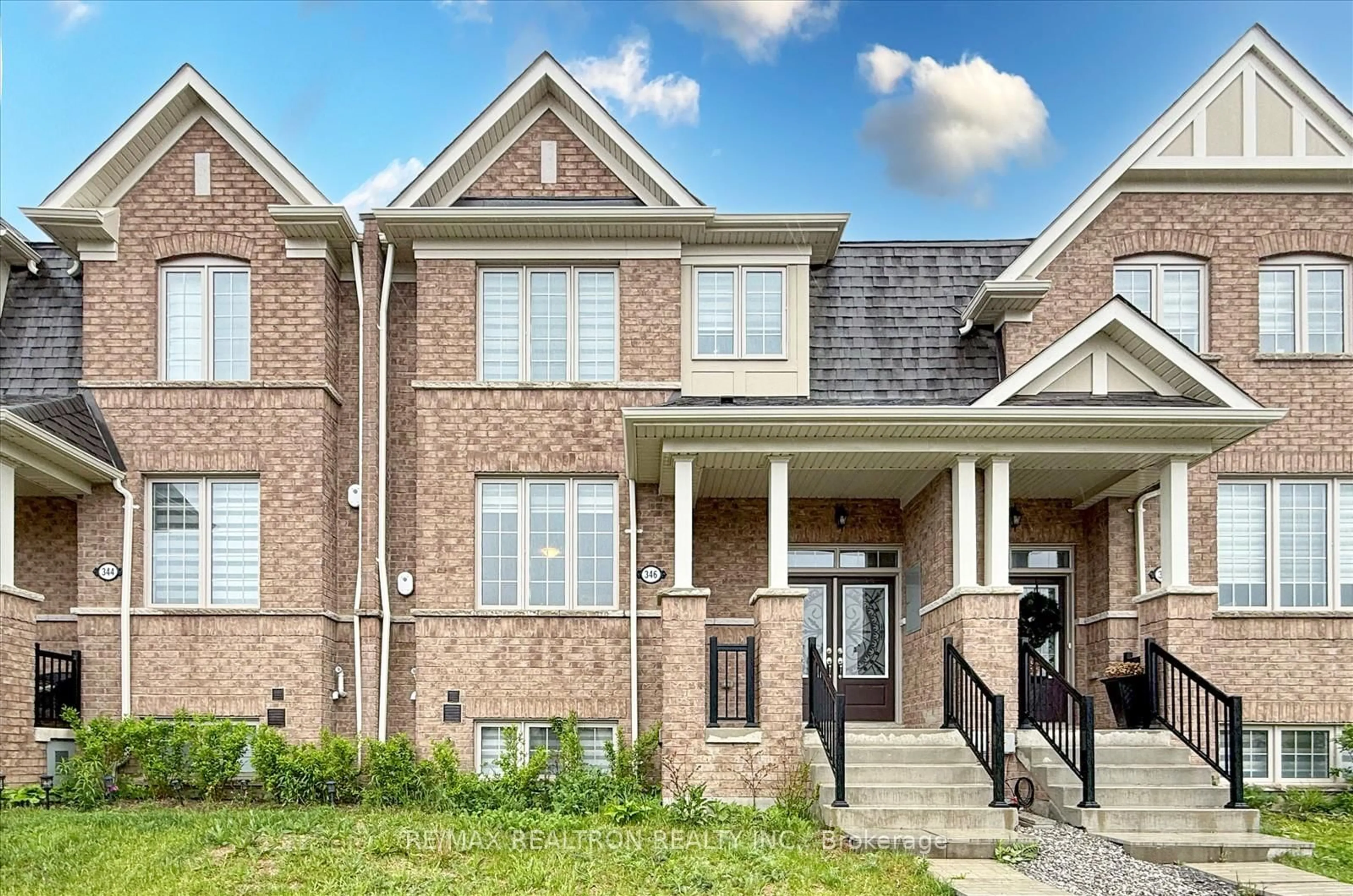 Home with brick exterior material, street for 346 Coronation Rd, Whitby Ontario L1P 0J1