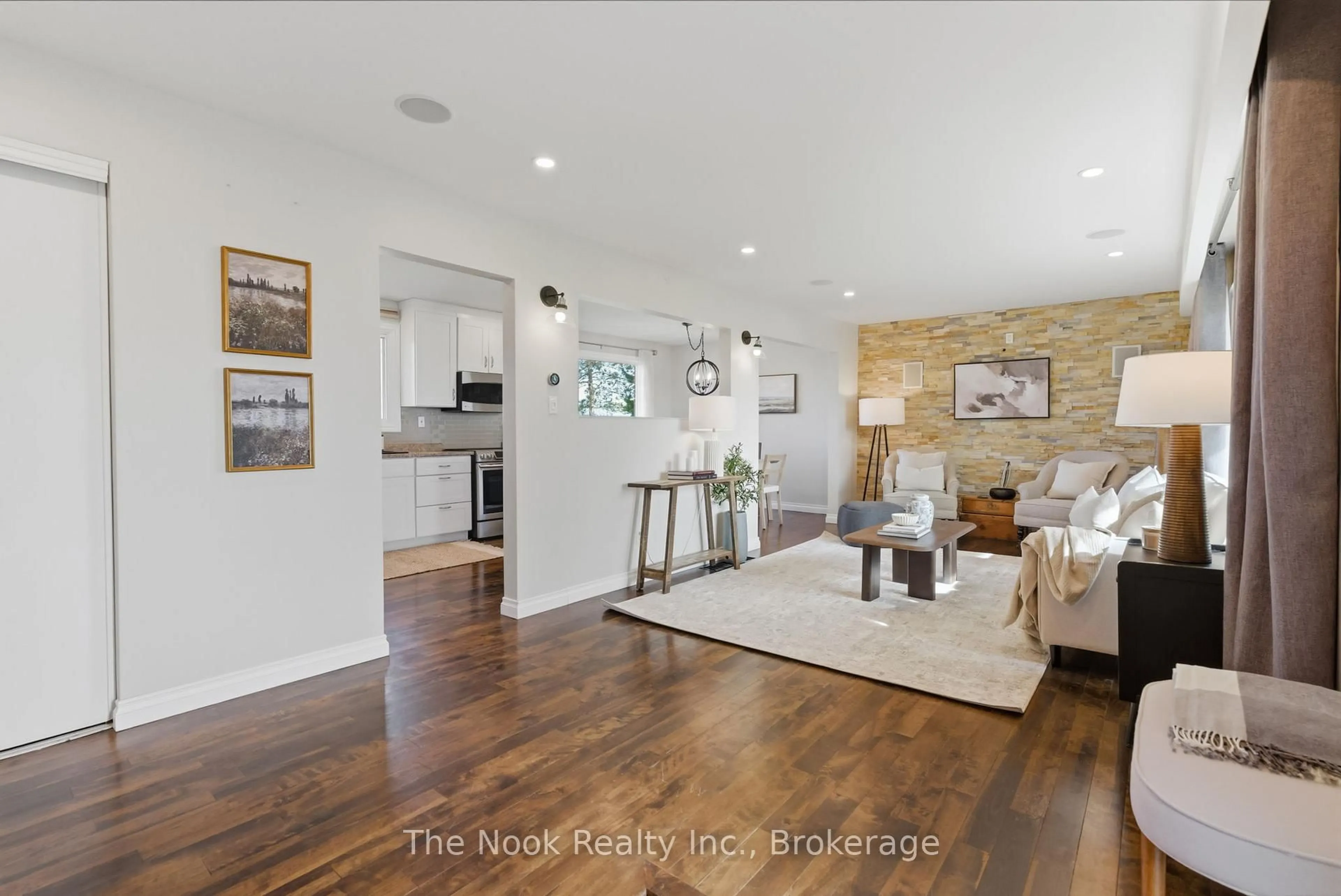 Open concept kitchen, unknown for 2625 Bellwood Dr, Clarington Ontario L1B 1L9
