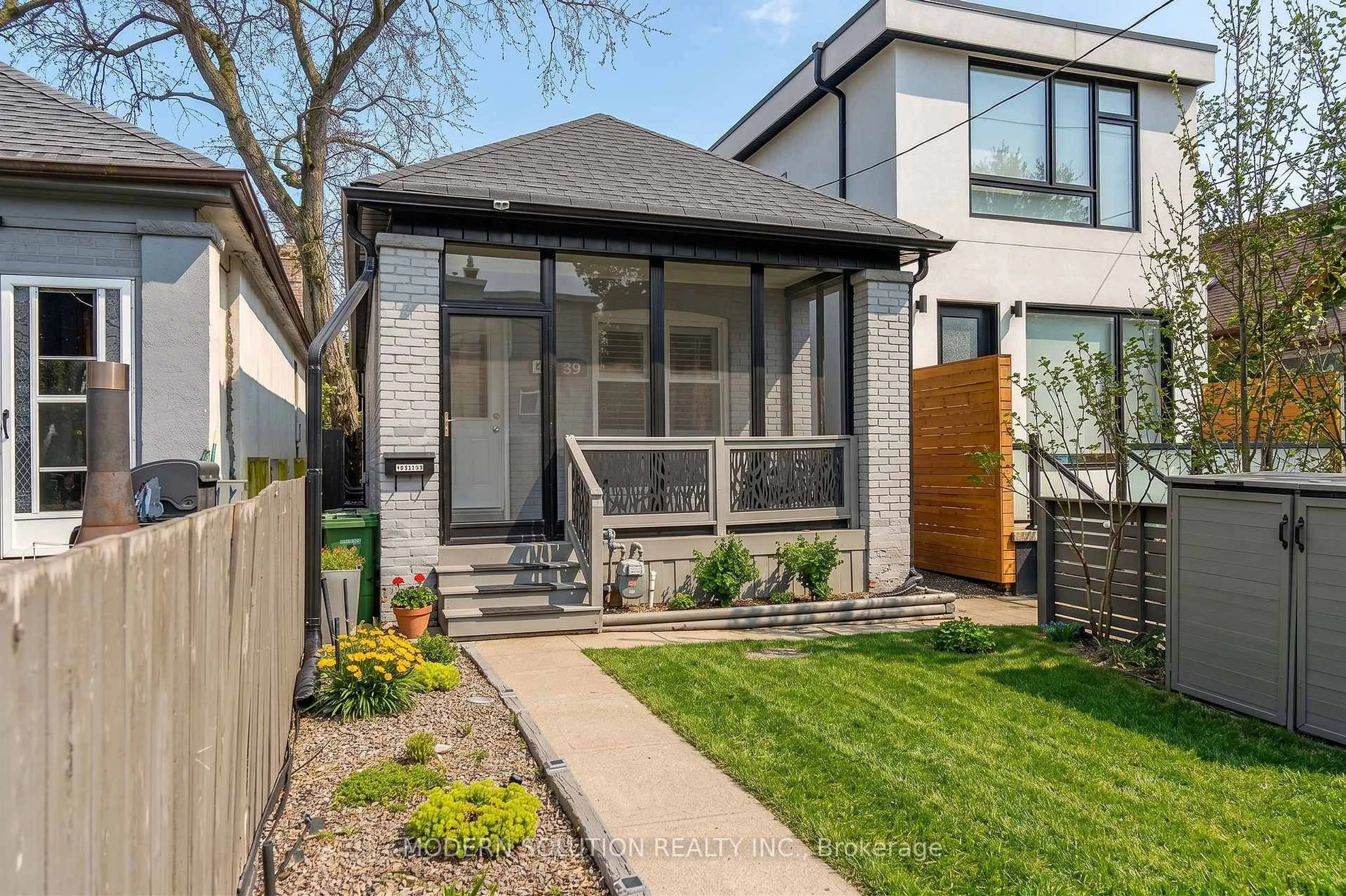 Home with brick exterior material, street for 741 Milverton Blvd, Toronto Ontario M4C 1Y3