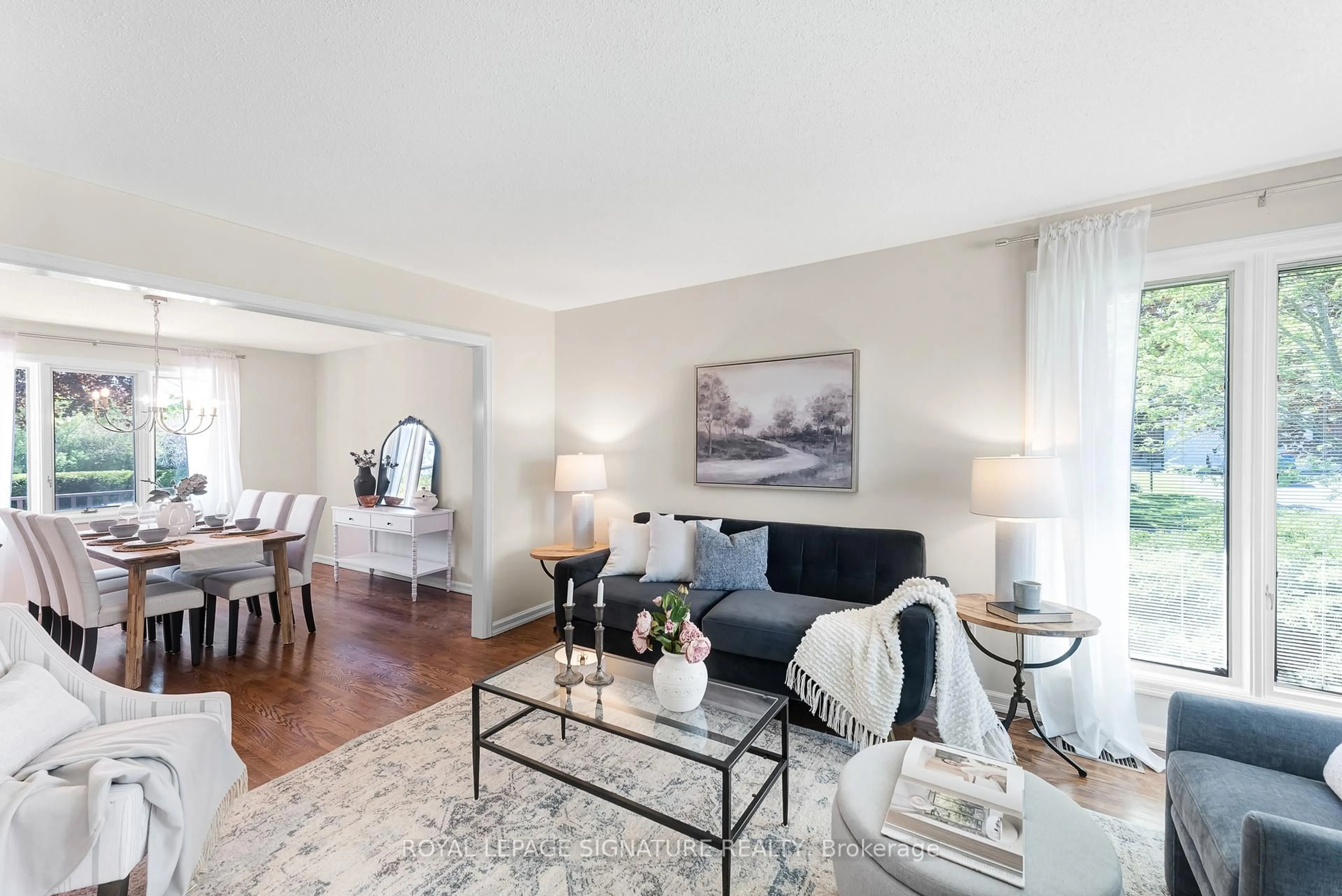 Living room with furniture, unknown for 197 Baker Crt, Oshawa Ontario L1G 7N2