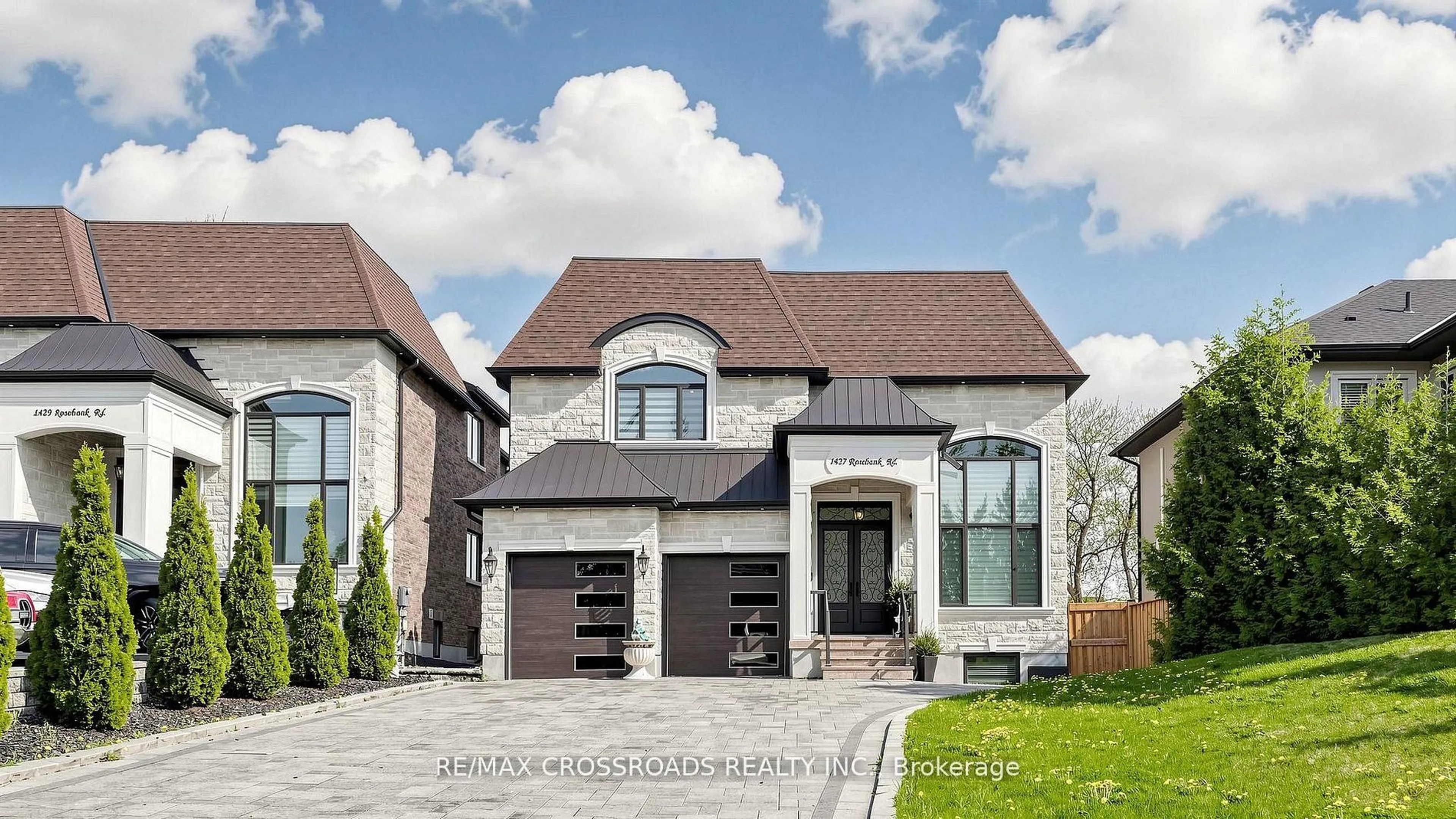Home with brick exterior material, street for 1427 Rosebank Rd, Pickering Ontario L1V 1P3