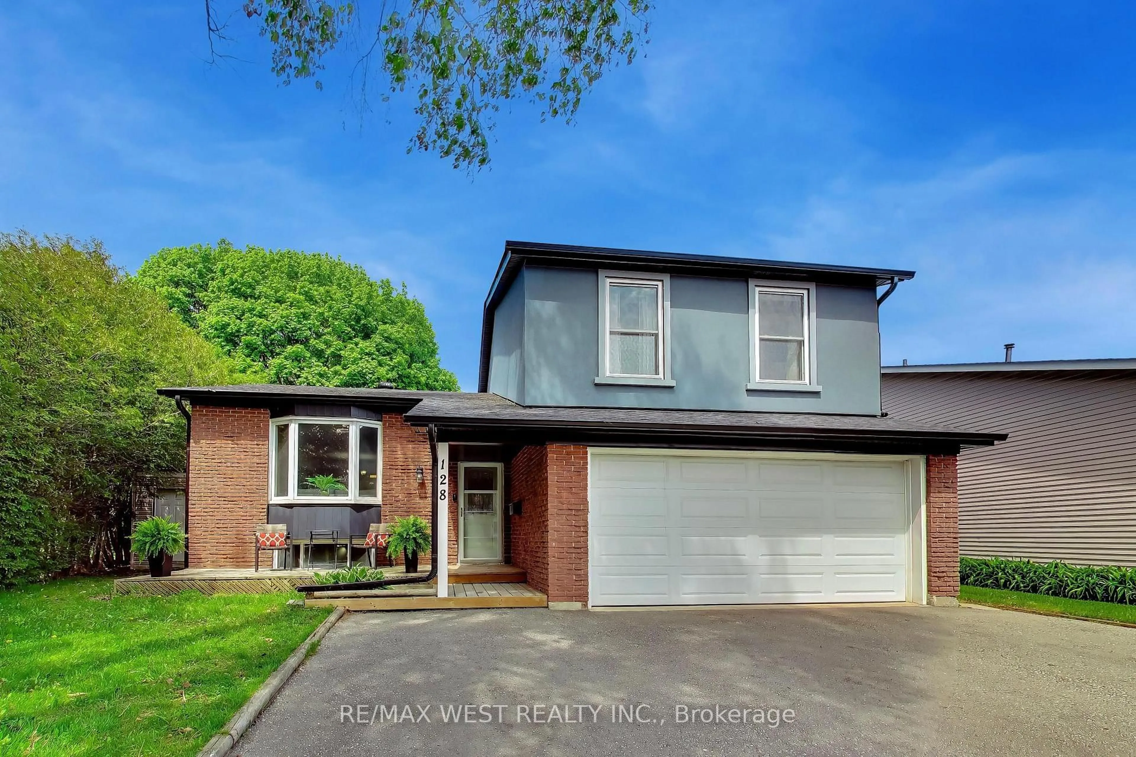 Home with brick exterior material, street for 128 Roser Cres, Clarington Ontario L1C 3N9