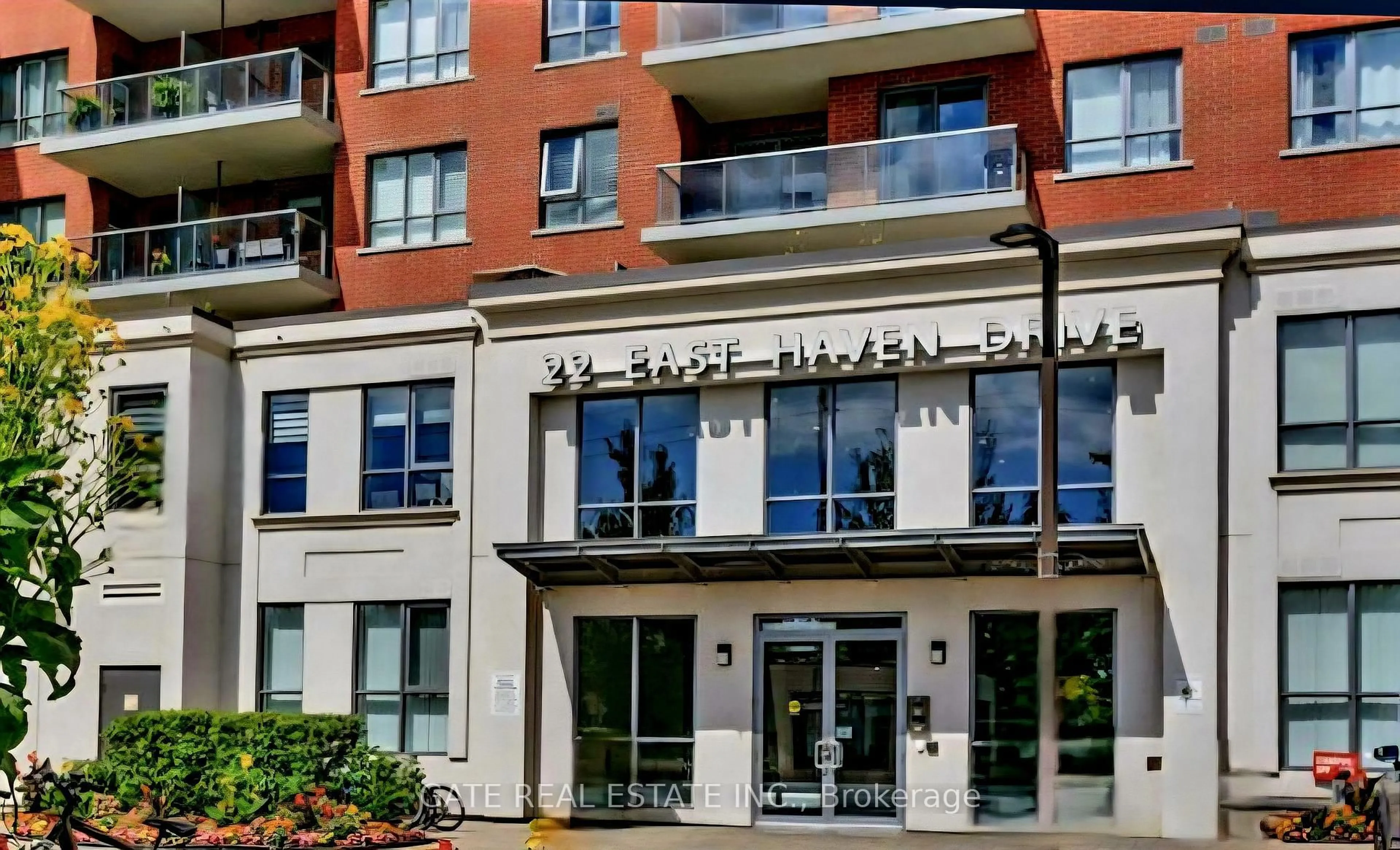 Indoor foyer for 22 East Haven Dr #530, Toronto Ontario M1N 0B4