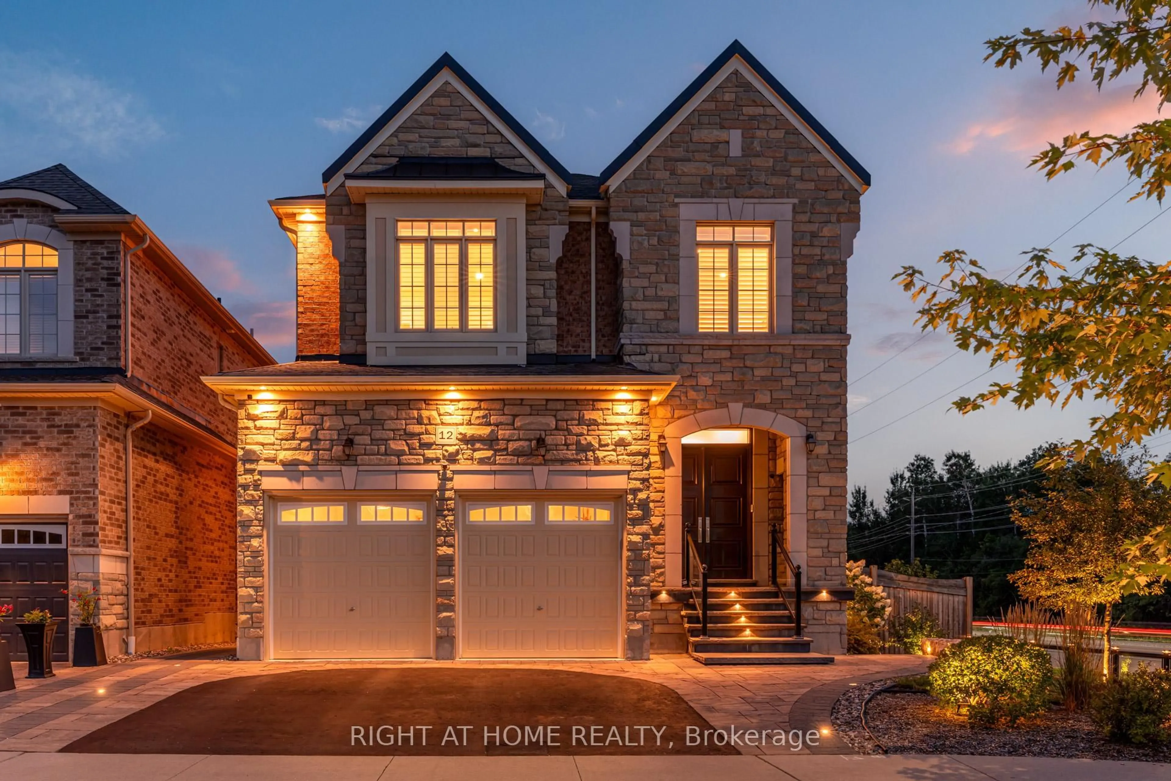Home with brick exterior material, street for 12 Labriola Crt, Whitby Ontario L1R 0N1