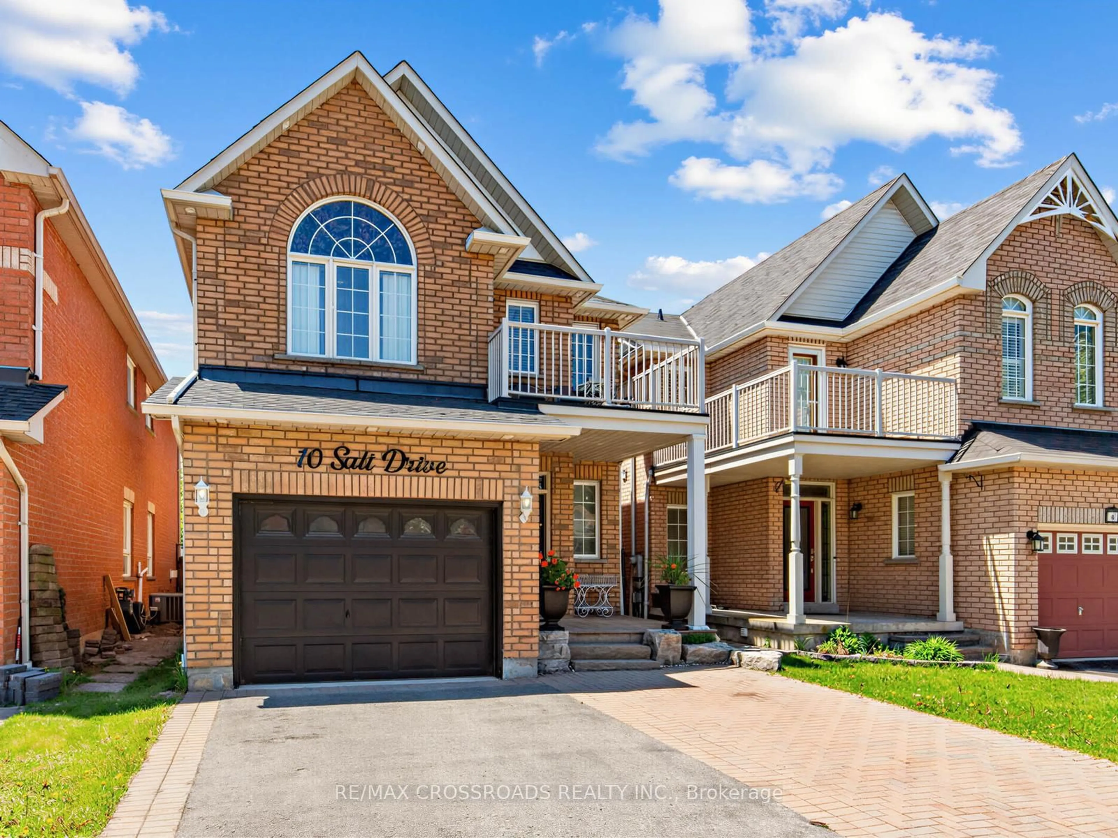 Home with brick exterior material, street for 10 Salt Dr, Ajax Ontario L1S 7P3