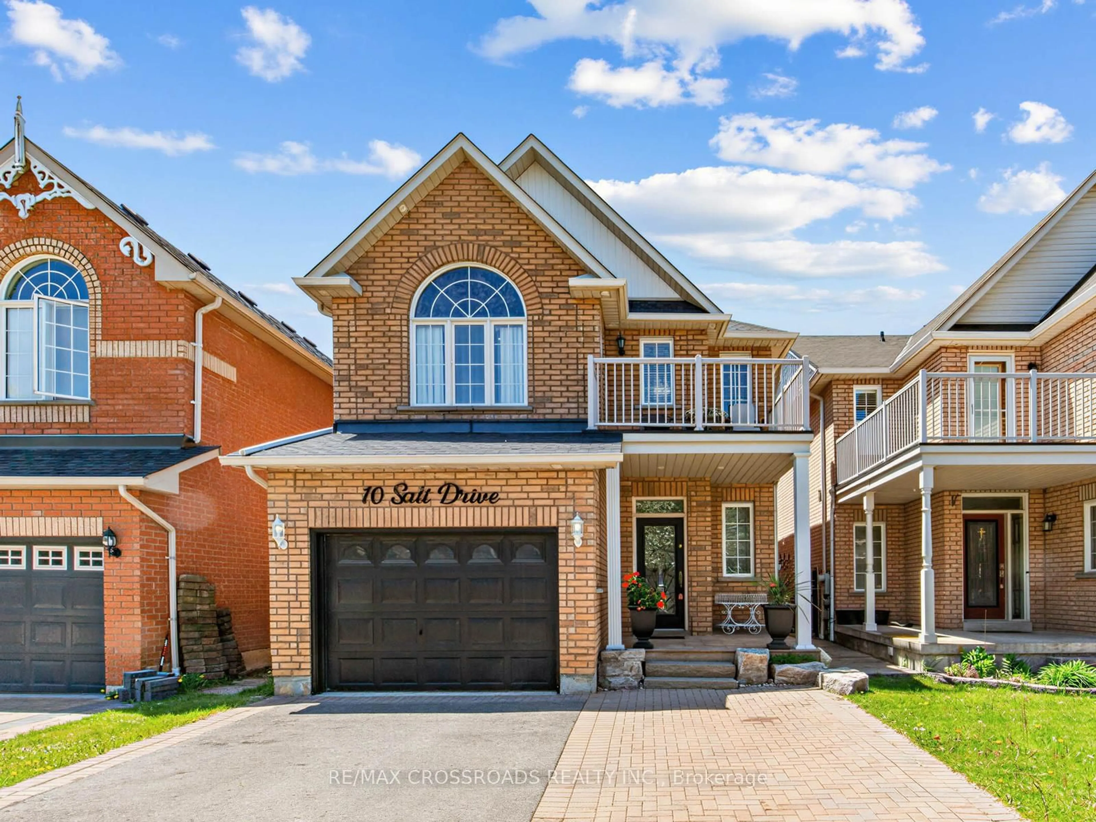 Home with brick exterior material, street for 10 Salt Dr, Ajax Ontario L1S 7P3