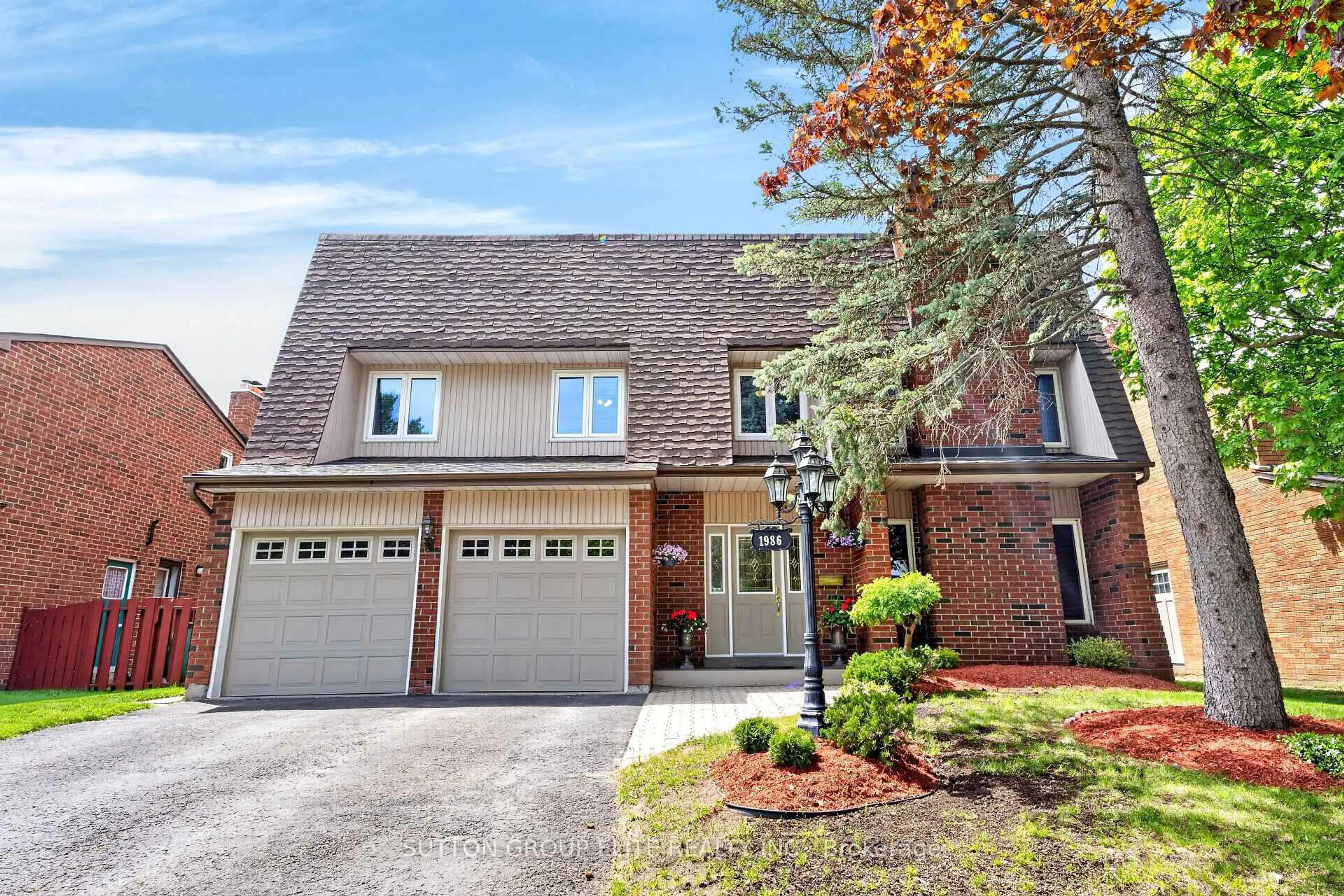 Home with brick exterior material, street for 1986 Spruce Hill Rd, Pickering Ontario L1V 3N8