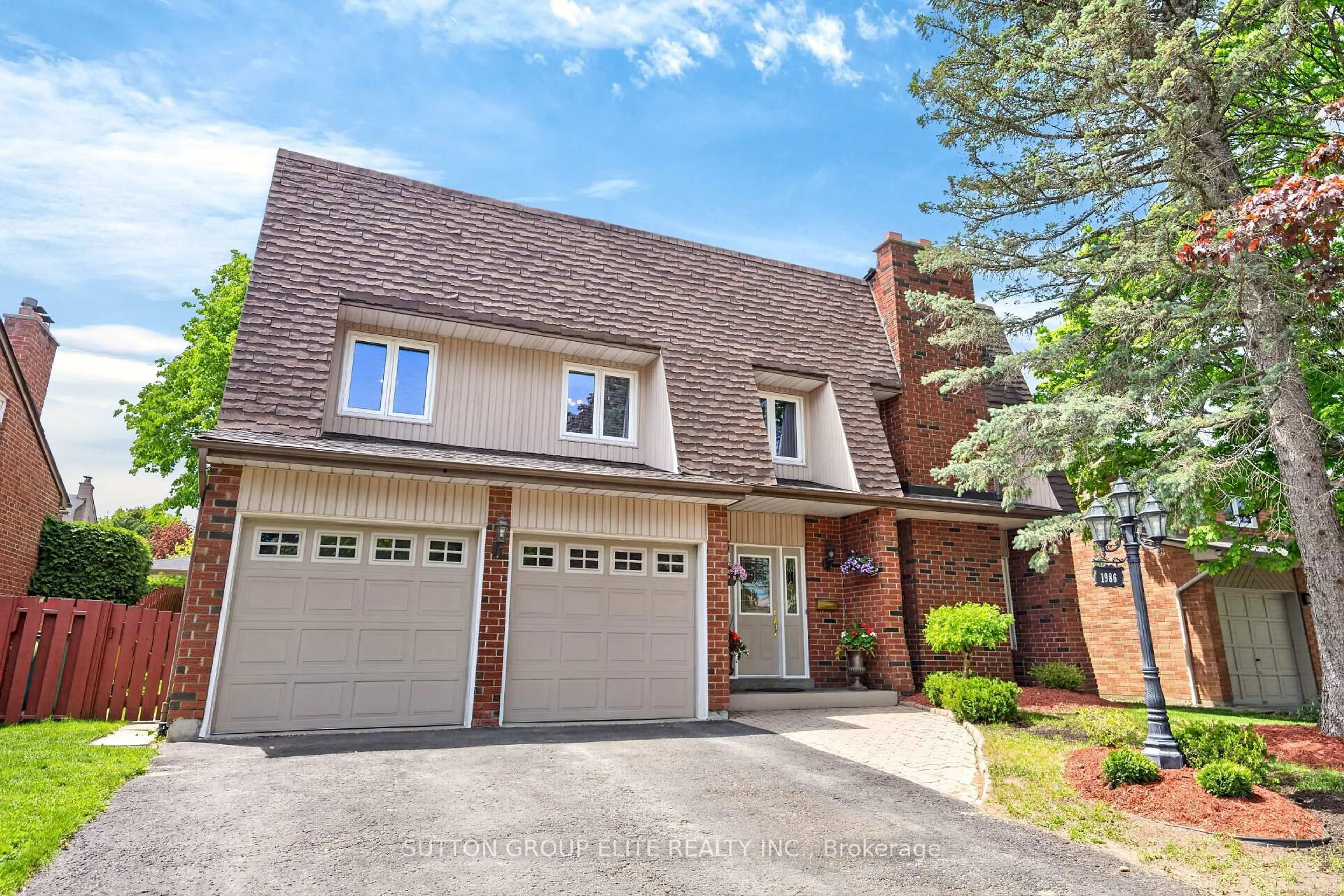 Home with brick exterior material, street for 1986 Spruce Hill Rd, Pickering Ontario L1V 3N8