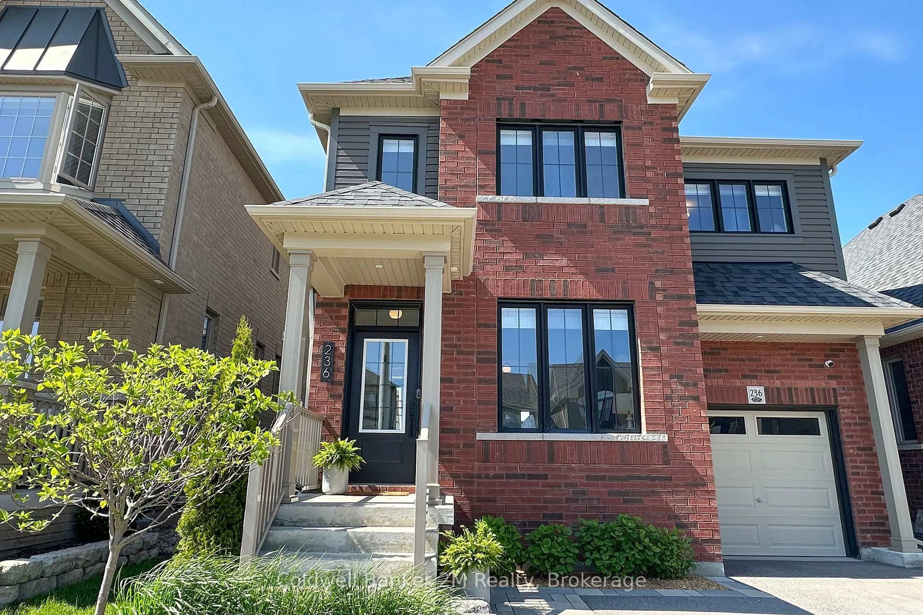 Home with brick exterior material, street for 236 Ronald Hooper Ave, Clarington Ontario L1C 7E3