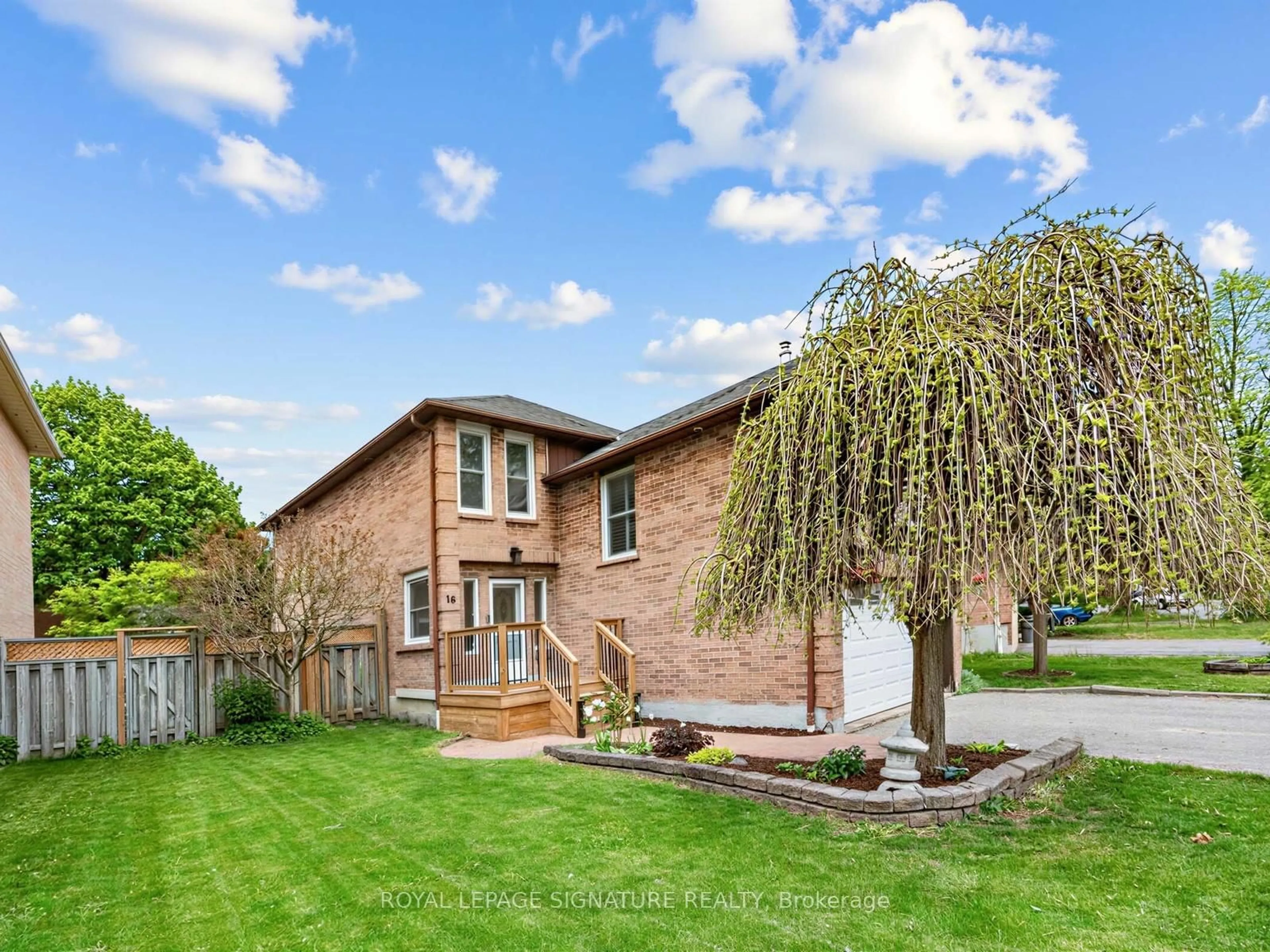 Home with brick exterior material, street for 16 Ventris Dr, Ajax Ontario L1T 1T9