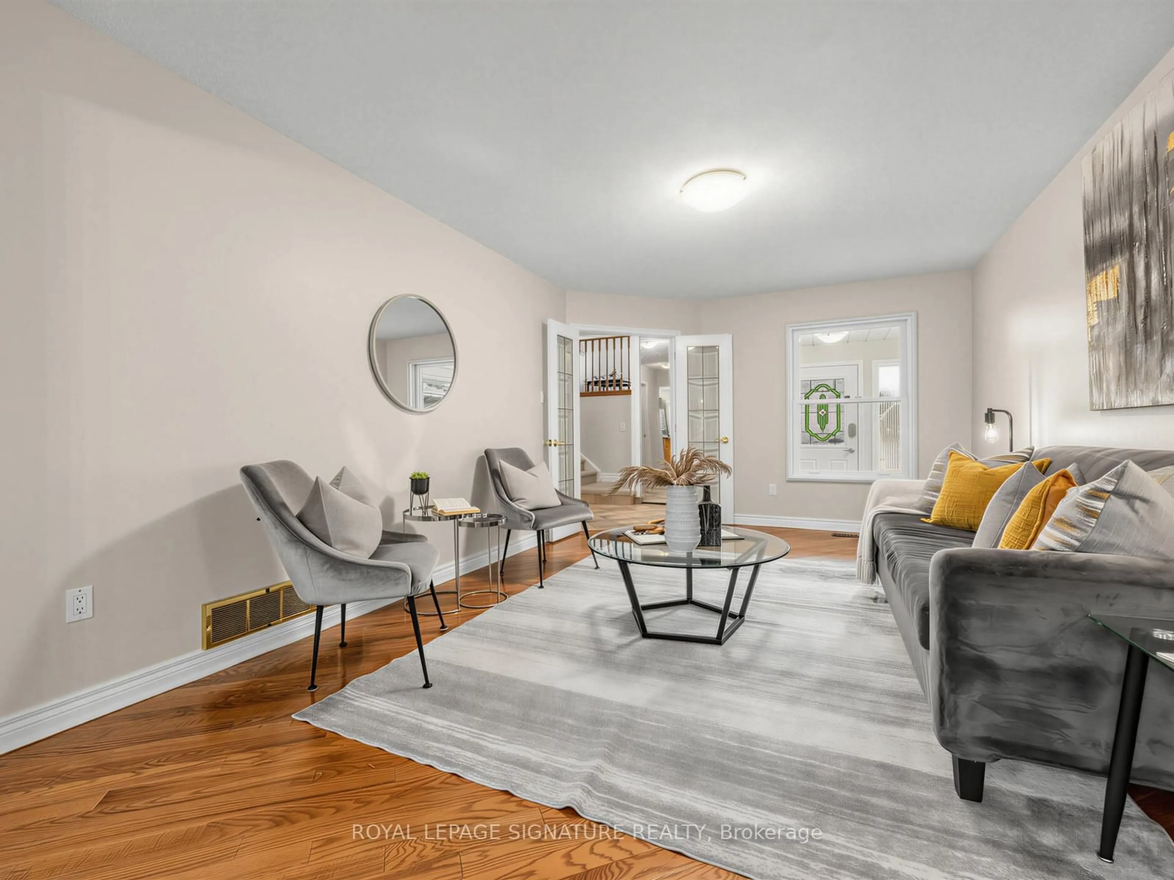 Living room with furniture, unknown for 16 Ventris Dr, Ajax Ontario L1T 1T9