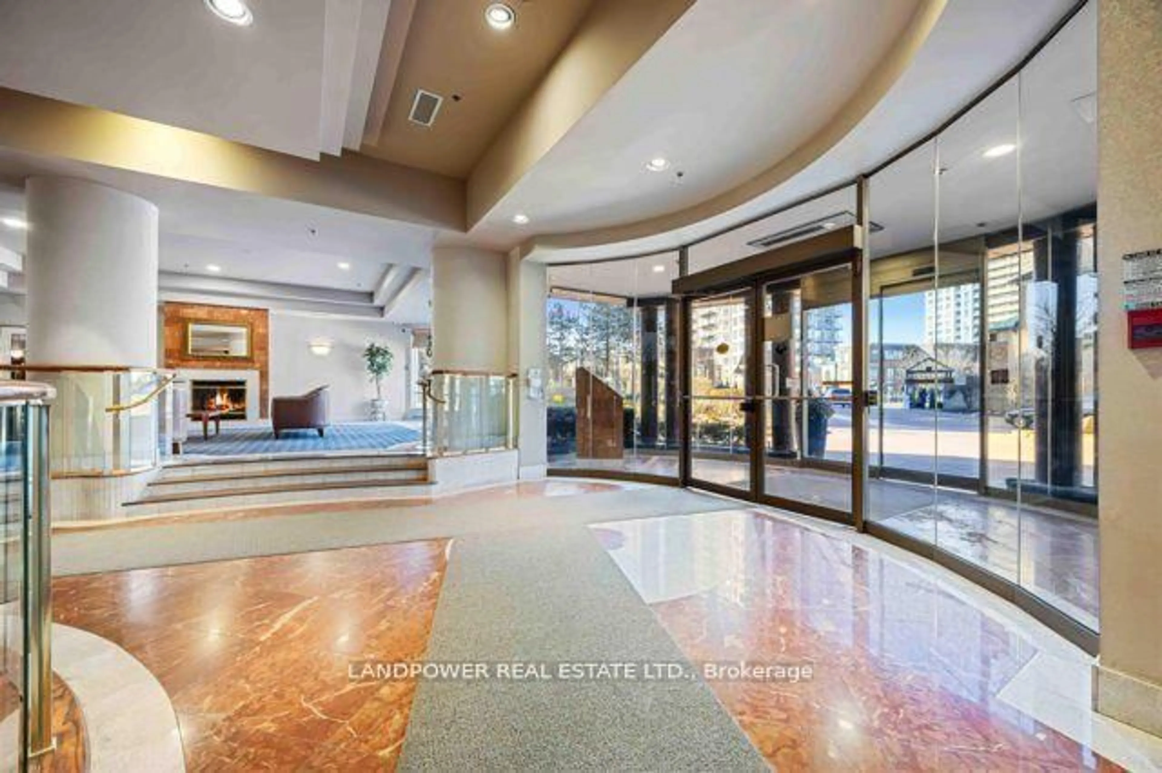 Indoor foyer for 228 Bonis Ave #2510, Toronto Ontario M1T 3W4