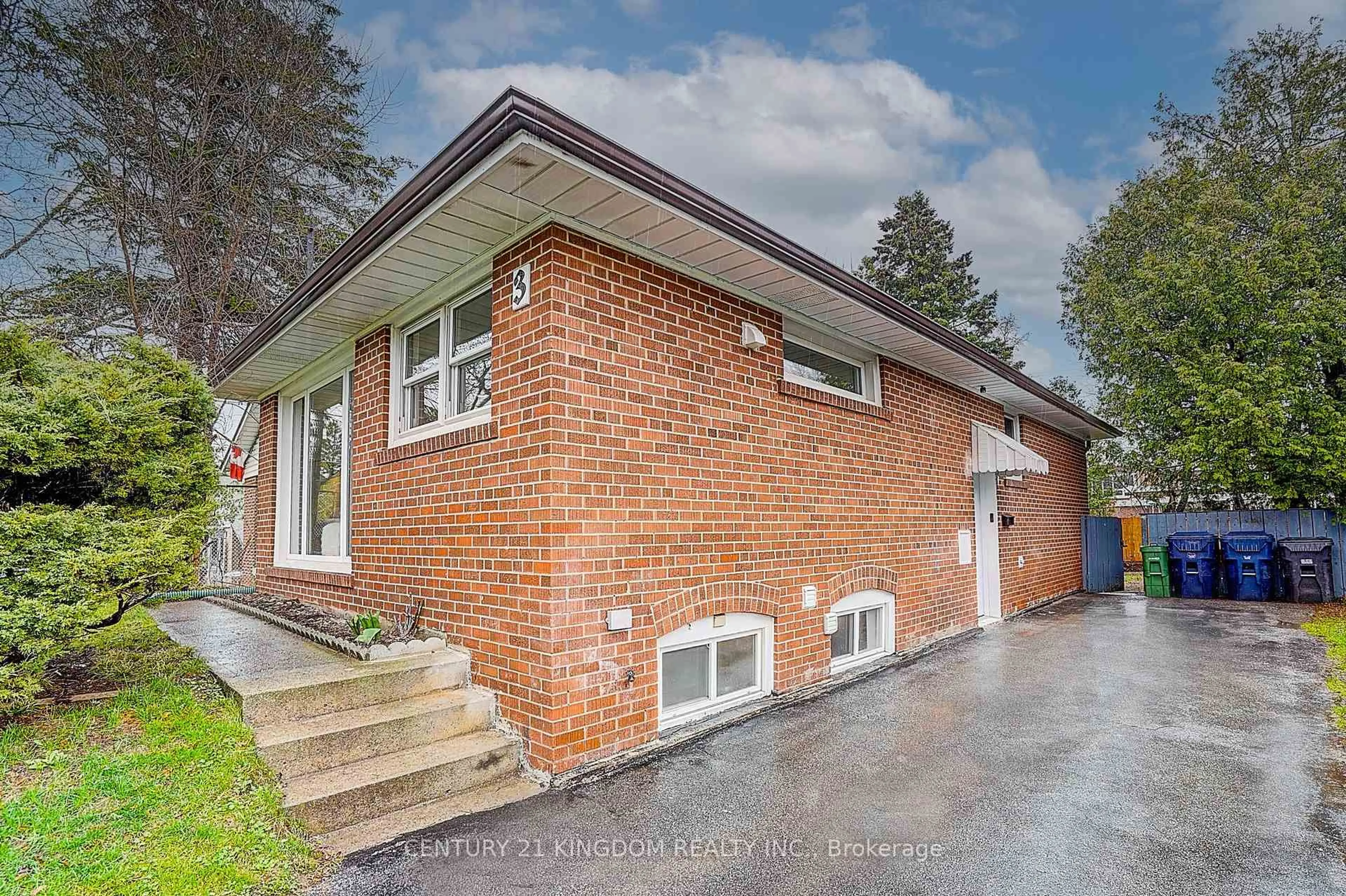 Home with brick exterior material, street for 3 Botany Hill Rd, Toronto Ontario M1G 3K1