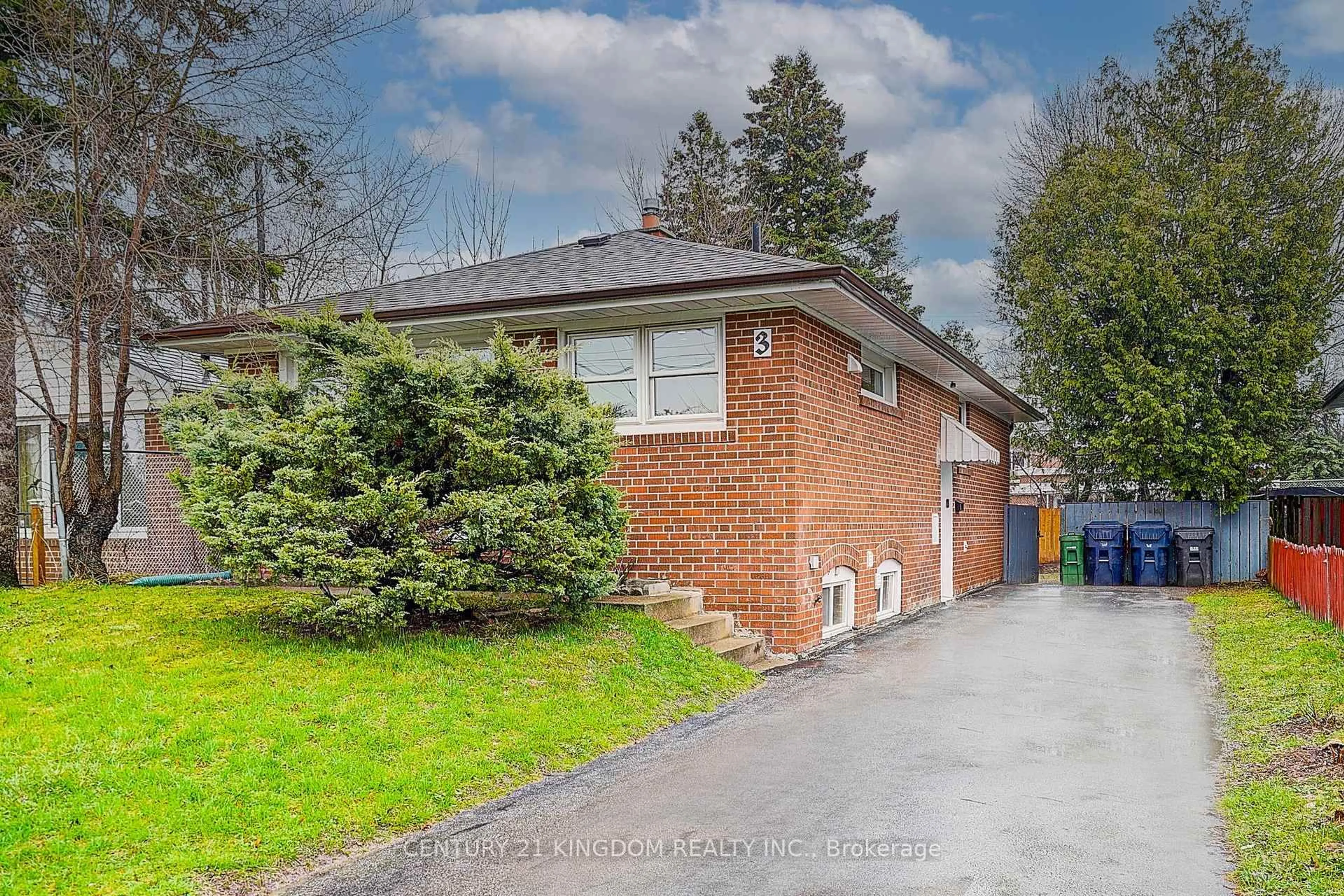 Home with brick exterior material, street for 3 Botany Hill Rd, Toronto Ontario M1G 3K1