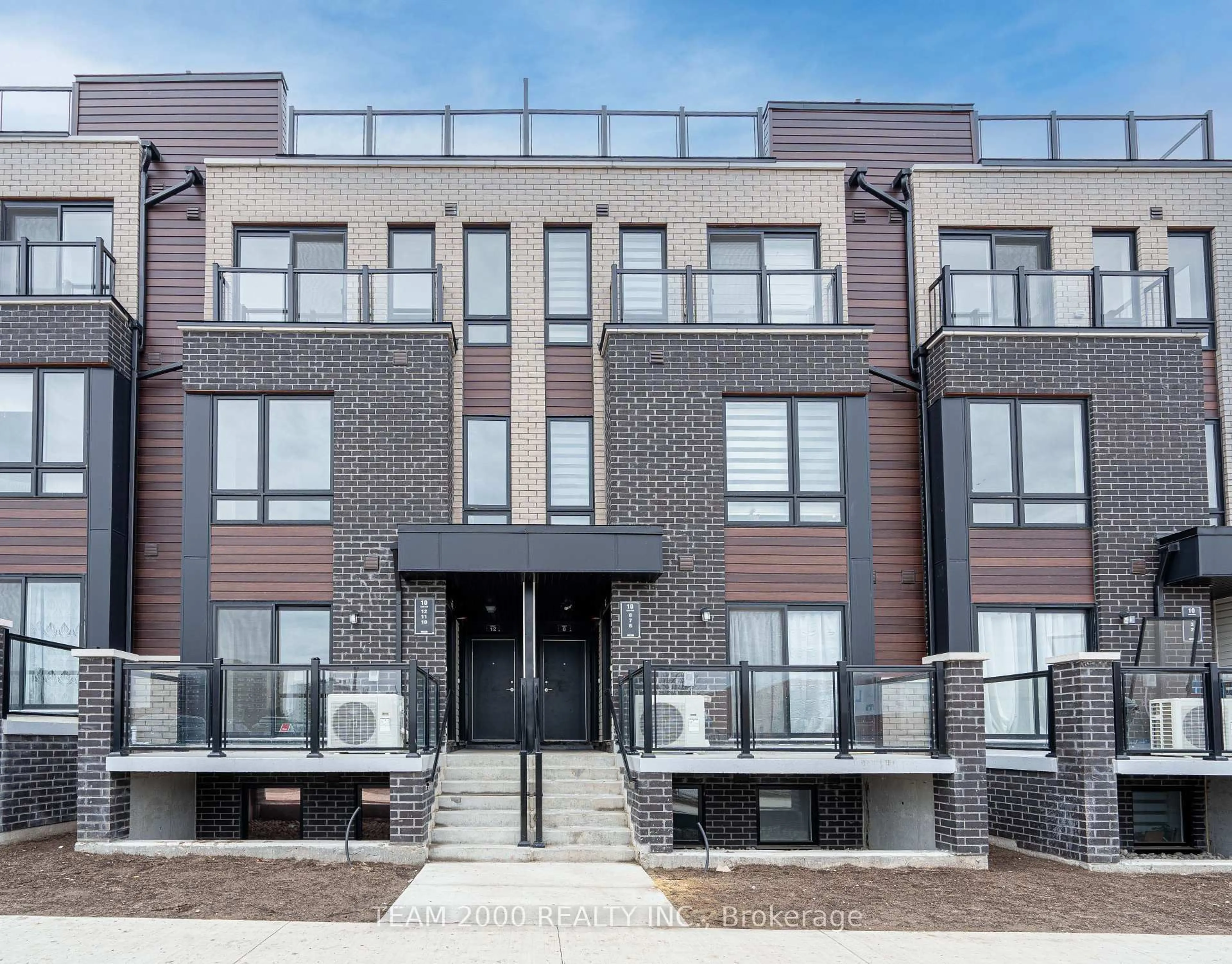 Home with brick exterior material, street for 10 Liben Way #10, Toronto Ontario M1B 0E8
