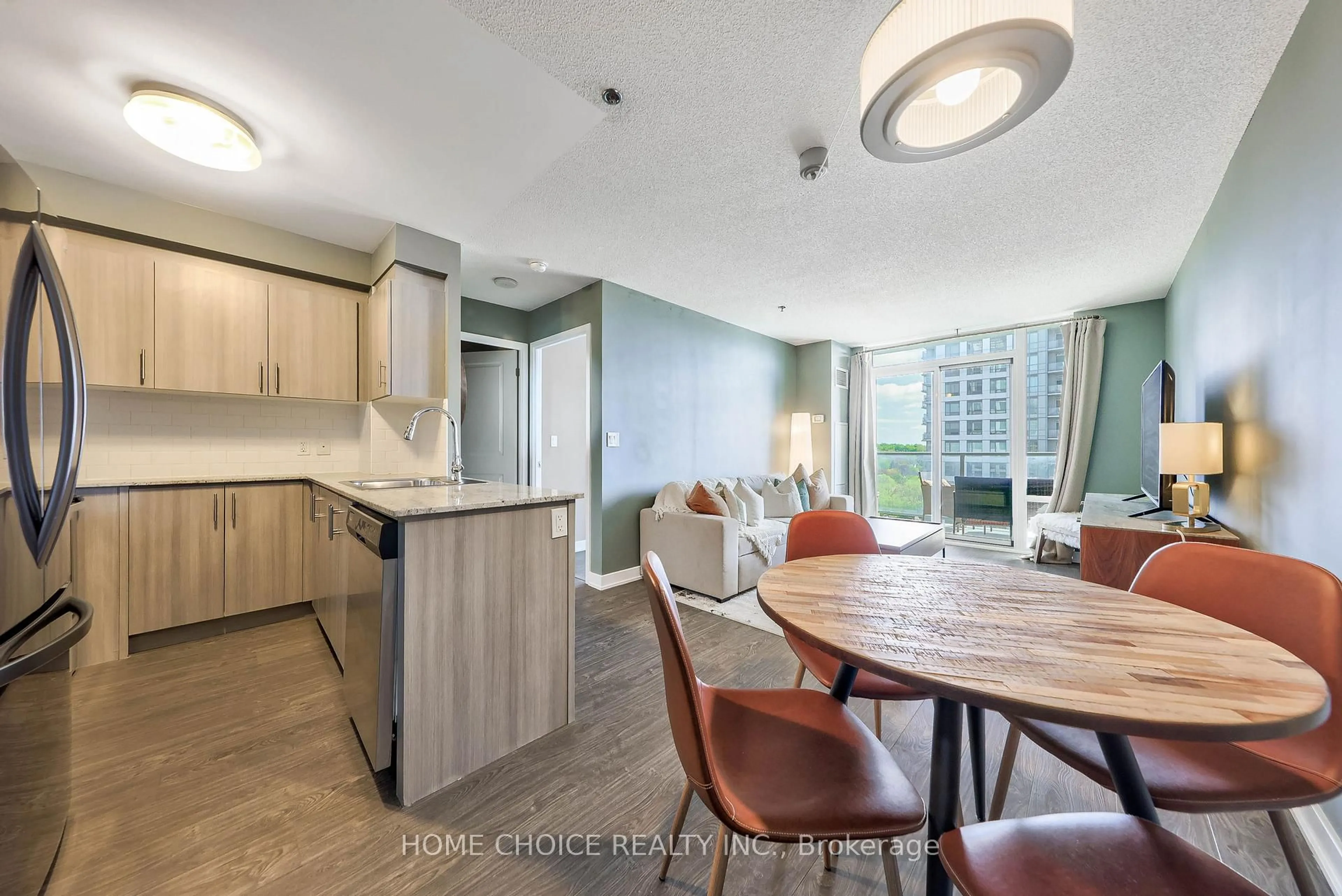 Open concept kitchen, unknown for 185 Bonis Ave #1101, Toronto Ontario M1T 0A4