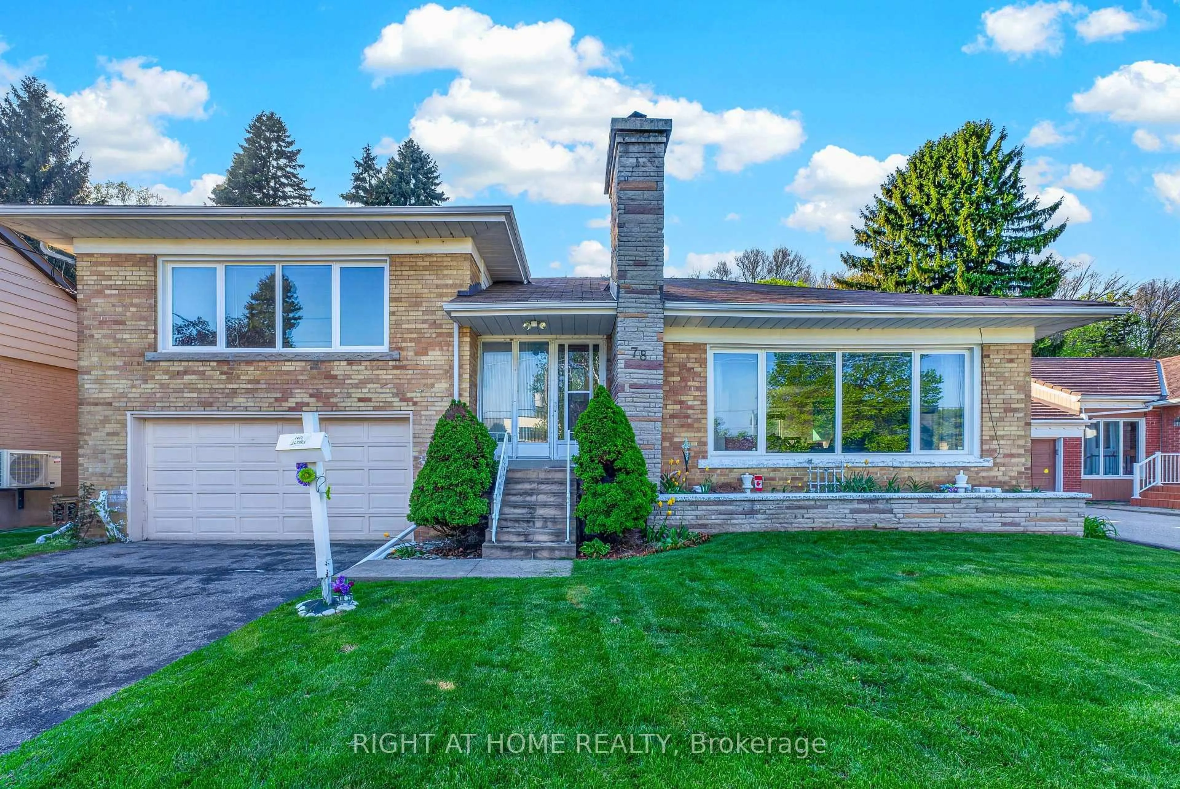 Home with brick exterior material, street for 78 Sylvan Ave, Toronto Ontario M1M 1K1