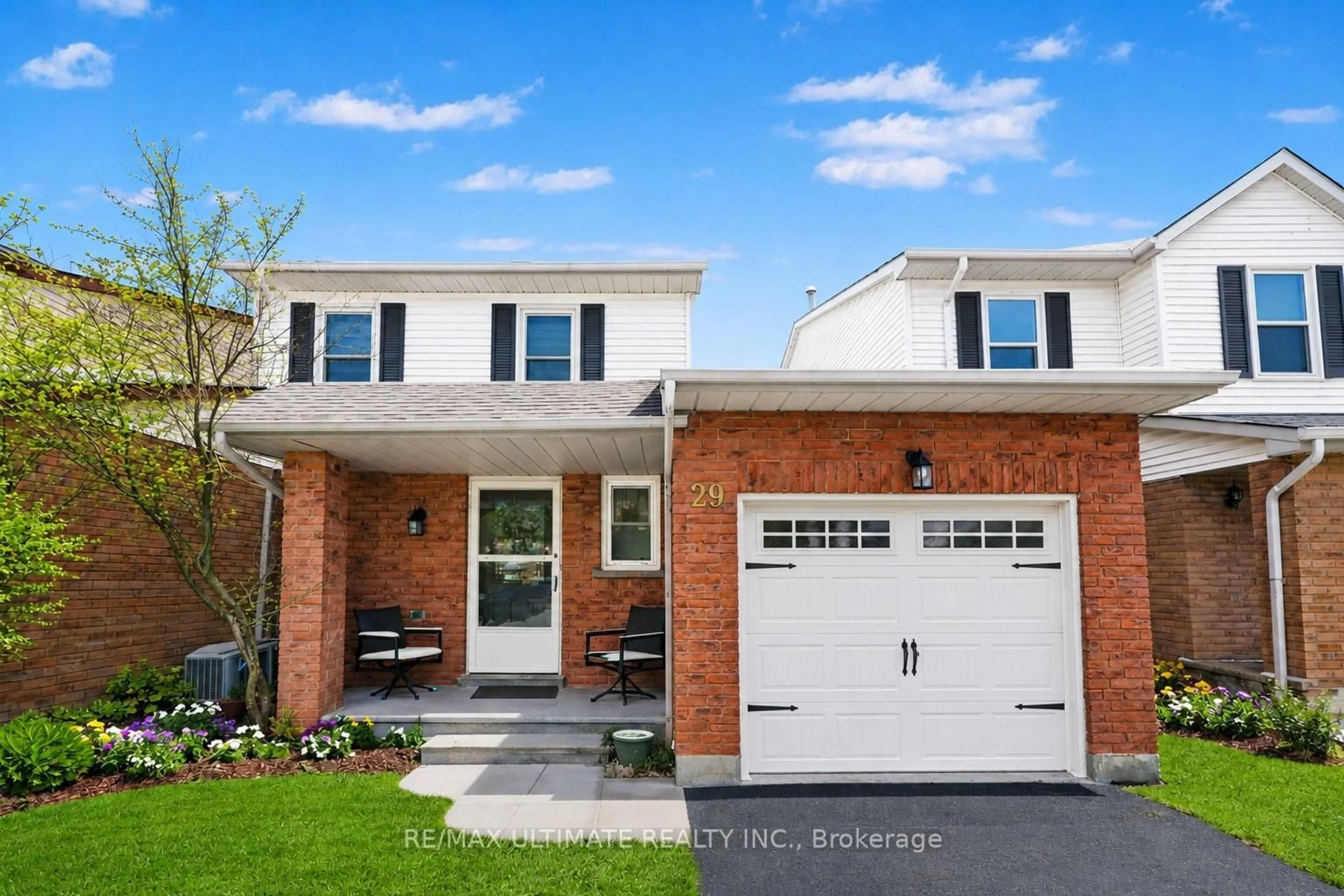 Home with brick exterior material, street for 29 Kipling Cres, Ajax Ontario L1S 5A7