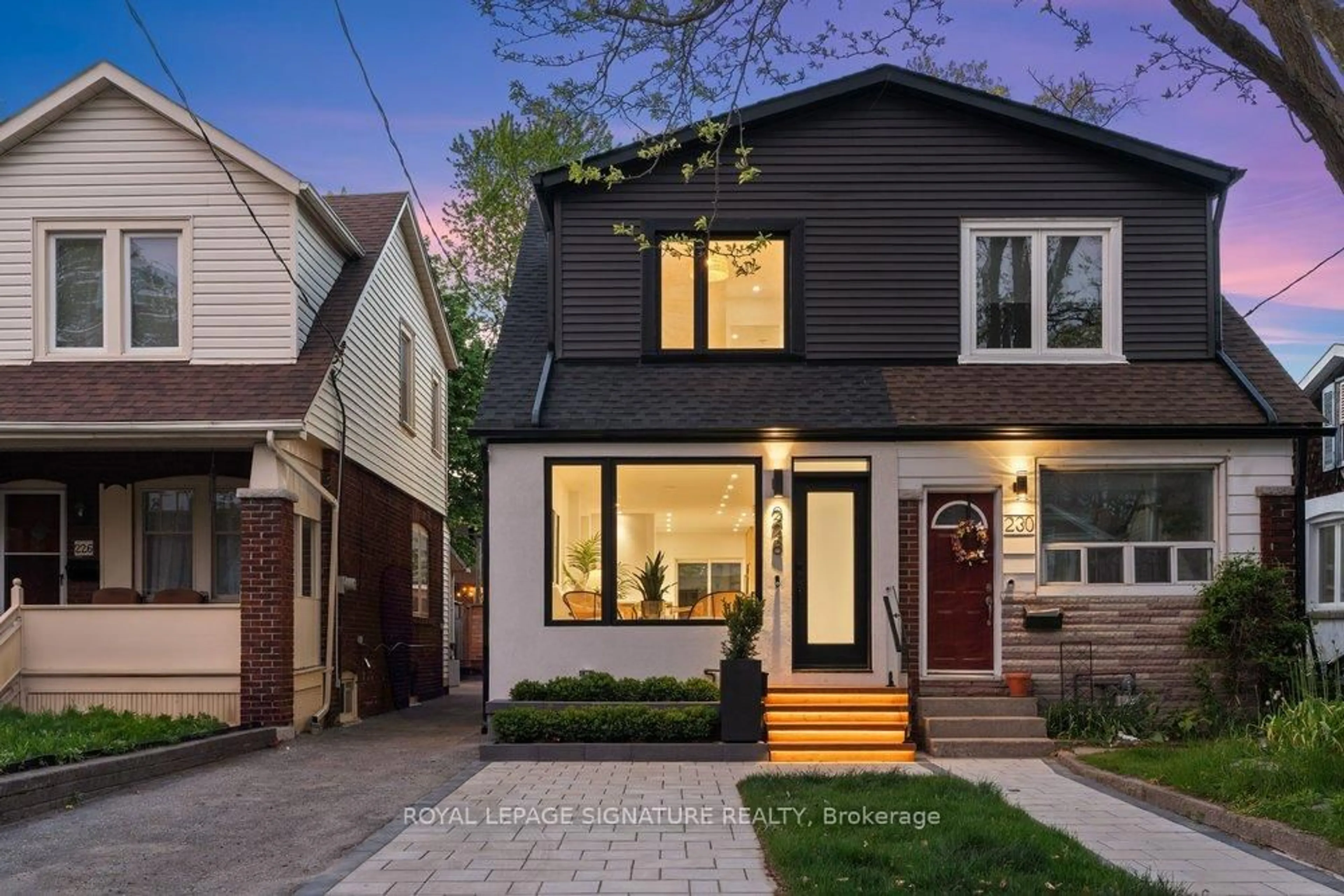 Home with brick exterior material, street for 228 Queensdale Ave, Toronto Ontario M4C 2B2