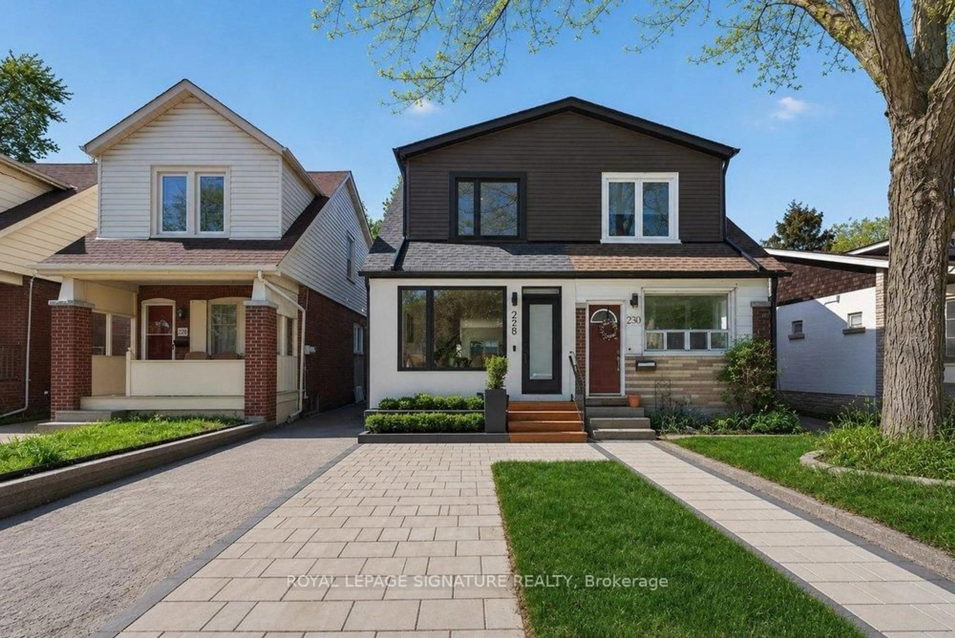 Home with brick exterior material, street for 228 Queensdale Ave, Toronto Ontario M4C 2B2