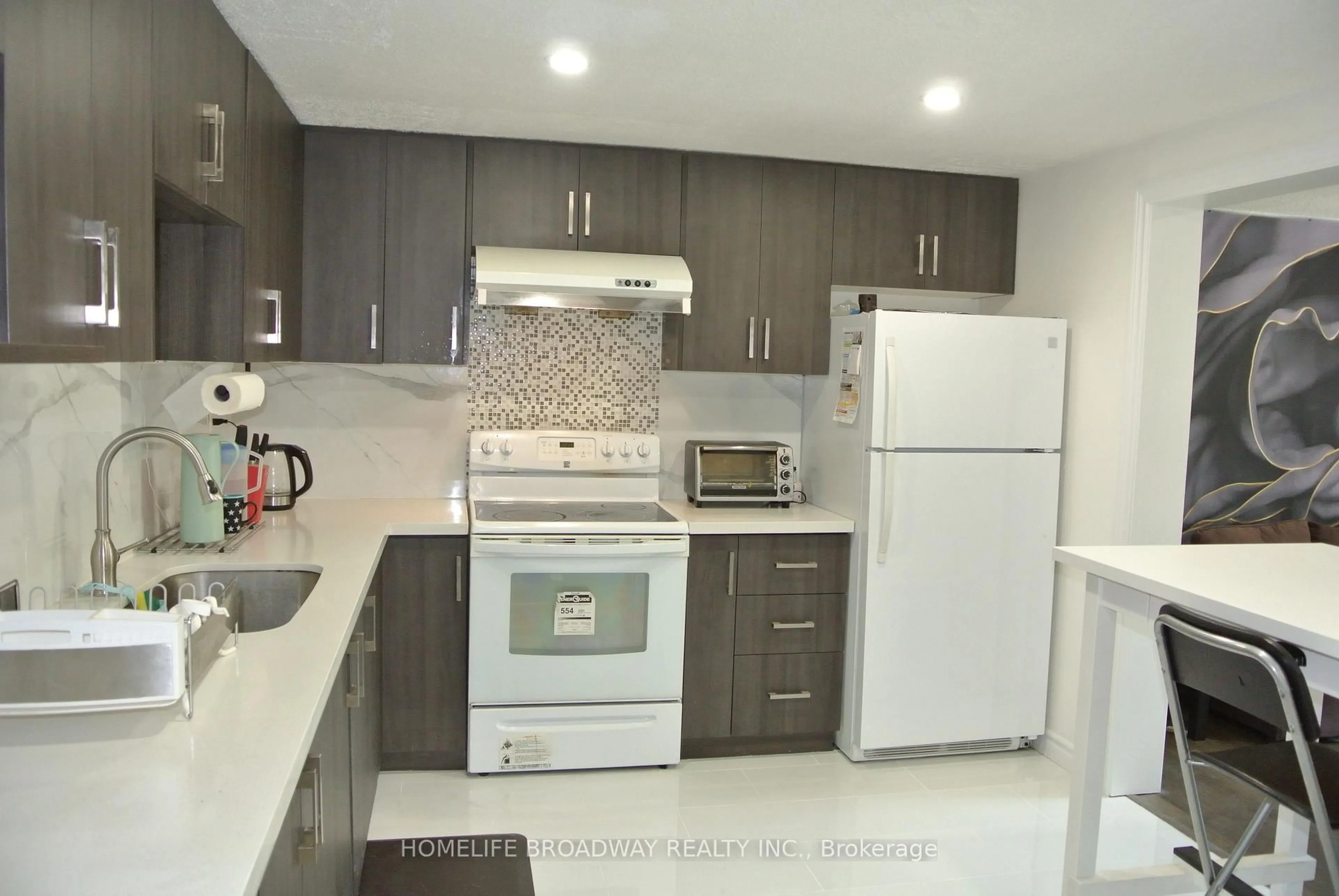 Standard kitchen, unknown for 850 Huntingwood Dr #54, Toronto Ontario M1T 2L9
