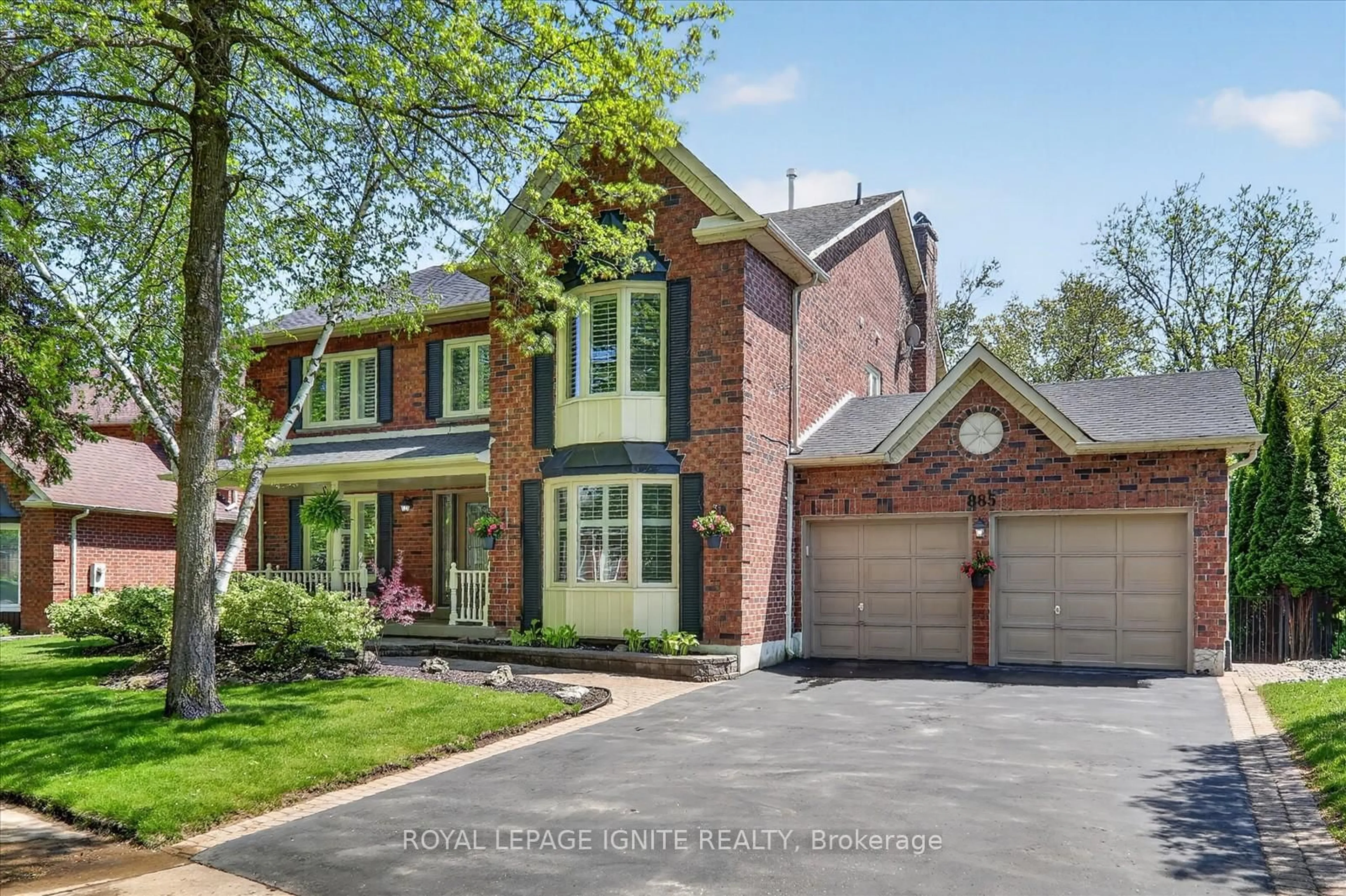 Home with brick exterior material, street for 885 Baylawn Dr, Pickering Ontario L1X 2N7