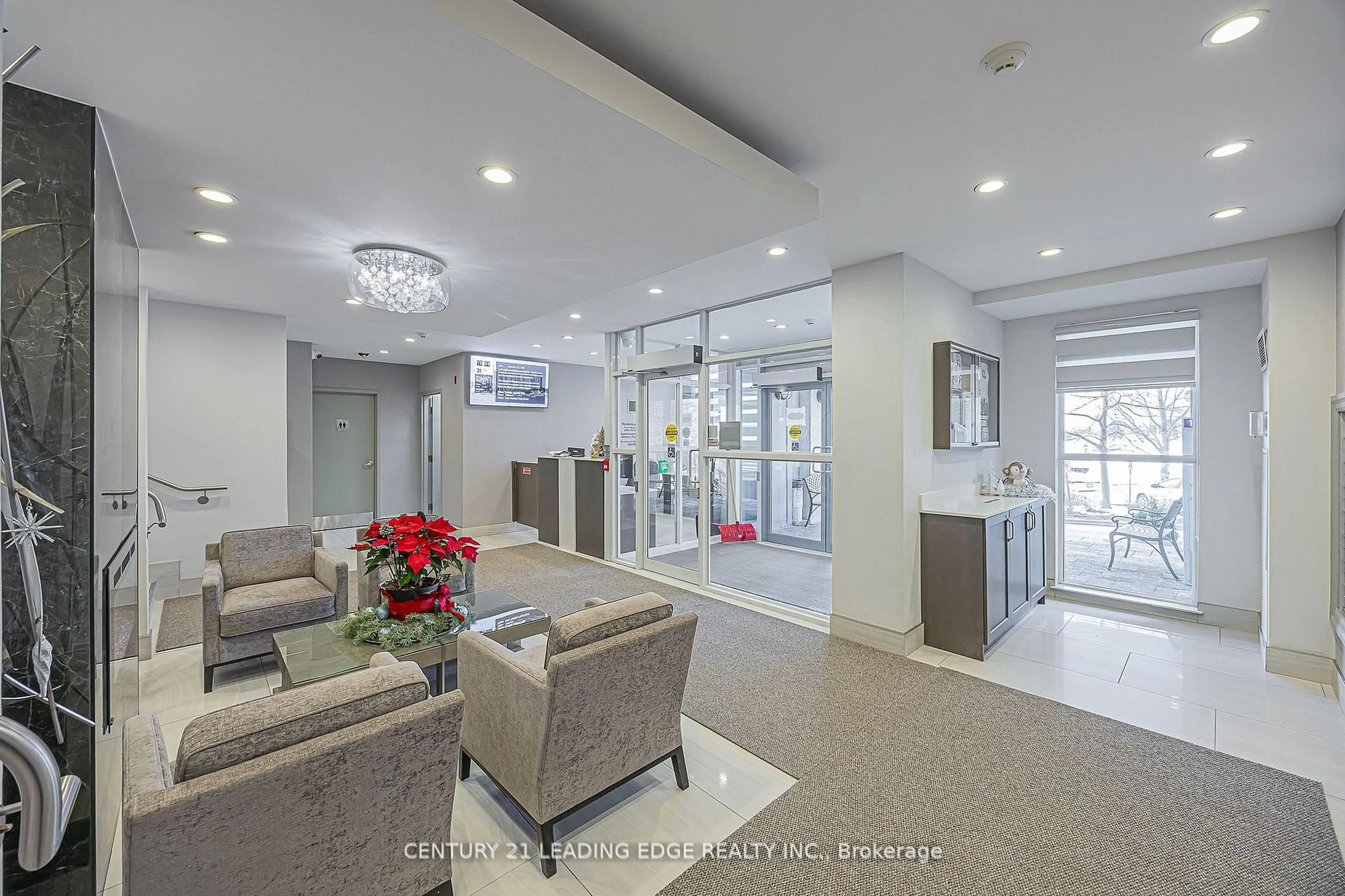 Indoor foyer for 340 Watson St #318, Whitby Ontario L1N 9G1