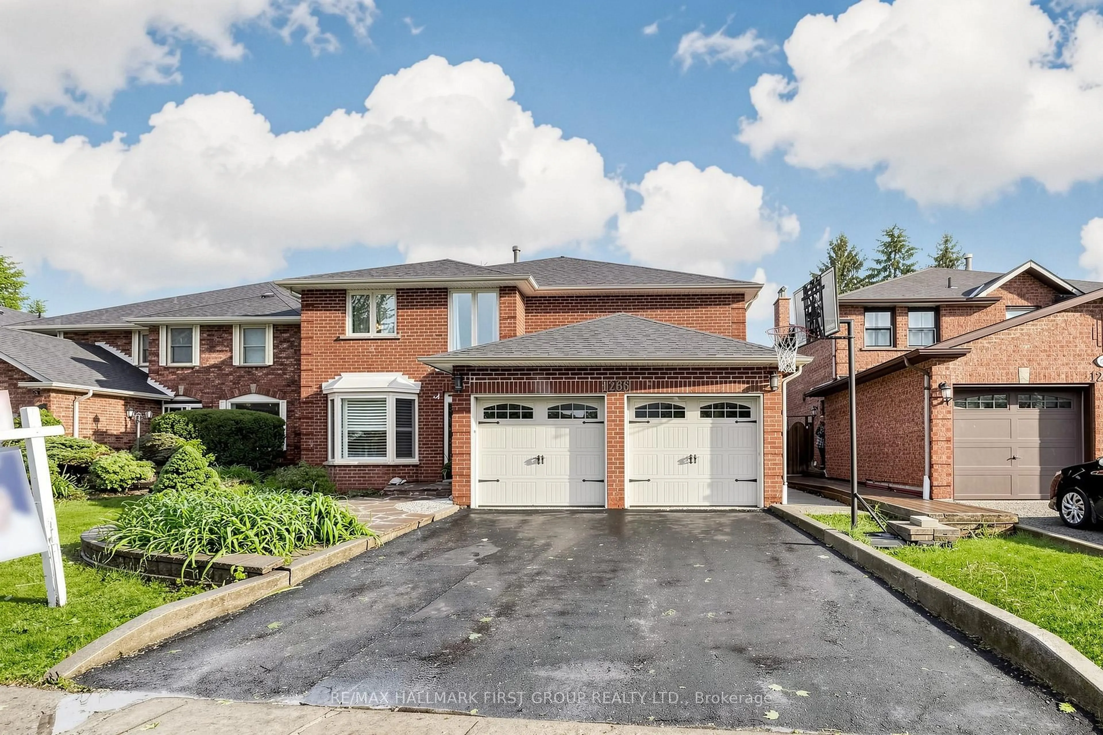 Home with brick exterior material, street for 1266 Fawndale Rd, Pickering Ontario L1V 5S1