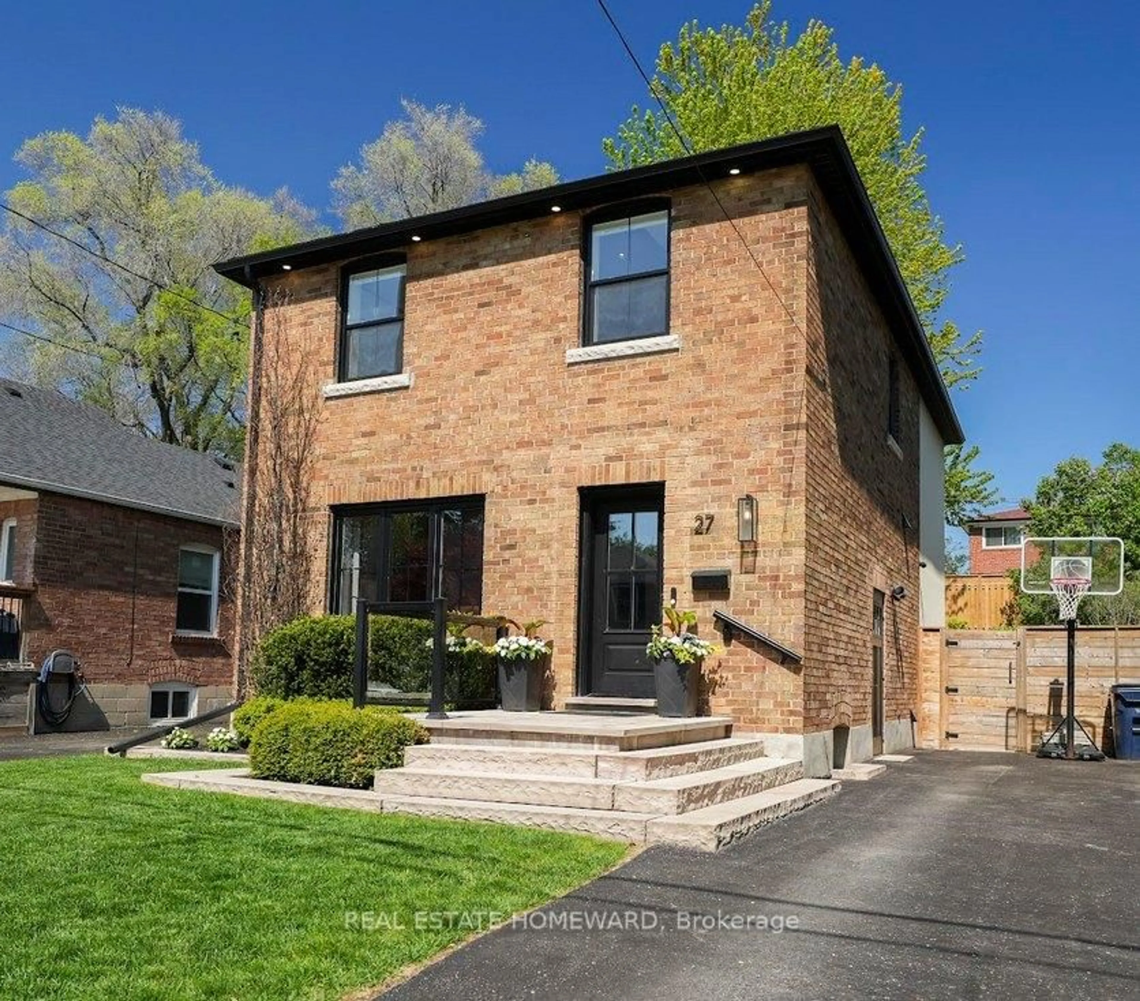 Home with brick exterior material, street for 27 Avalon Blvd, Toronto Ontario M1N 3J1