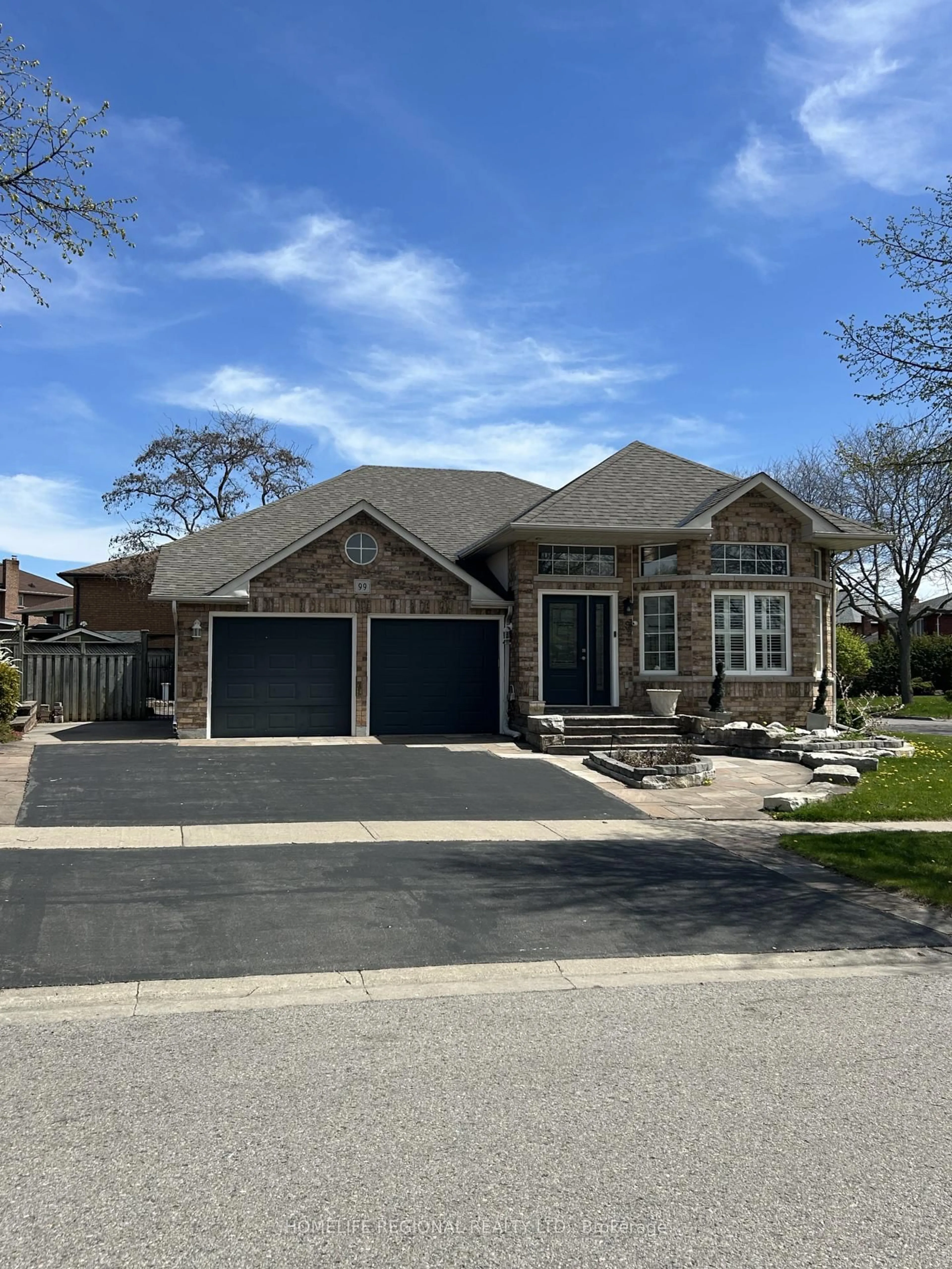 Home with brick exterior material, street for 99 Goodman Dr, Oshawa Ontario L1J 8H3