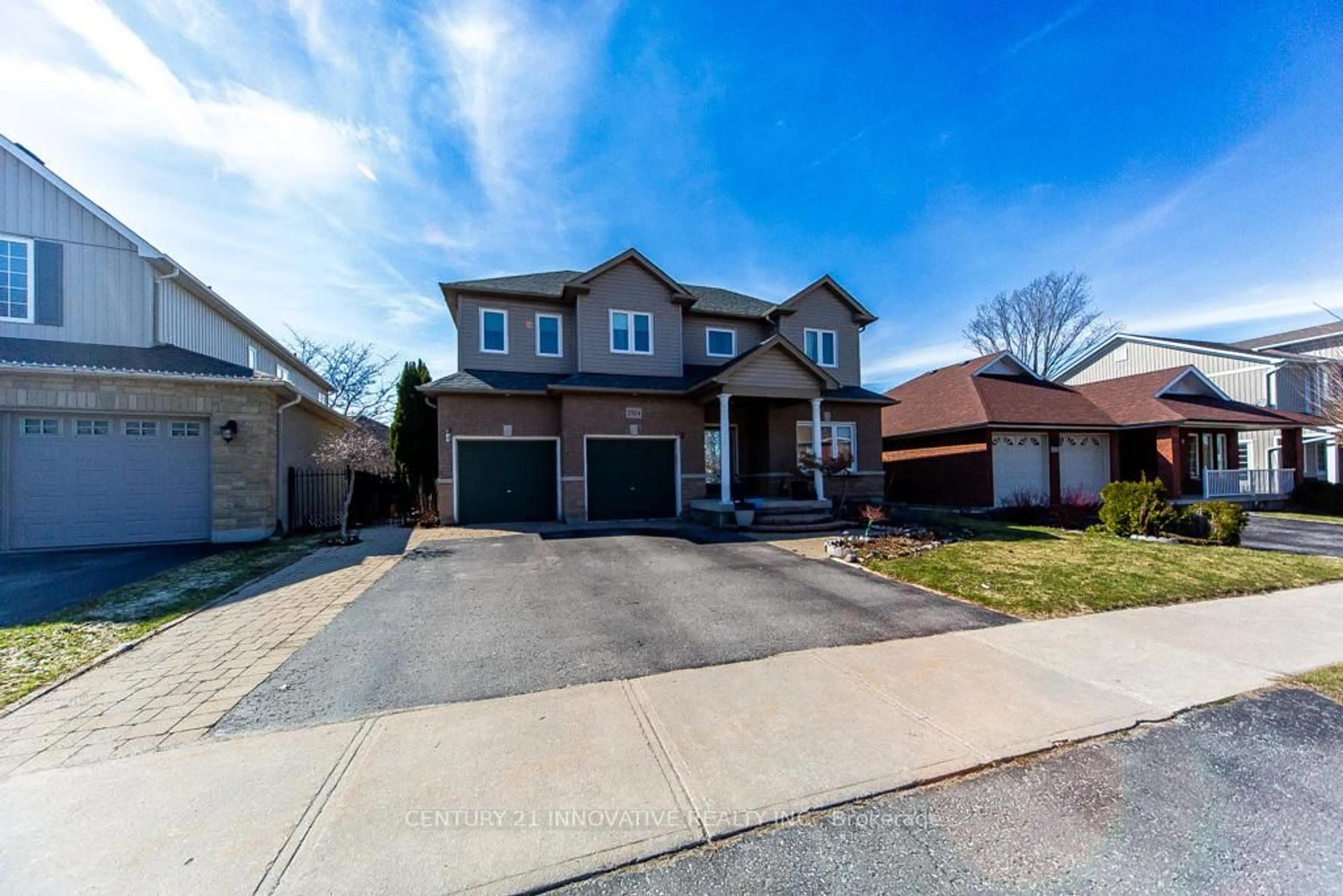 Home with brick exterior material, street for 2504 Prestonvale Rd, Clarington Ontario L1E 1V9