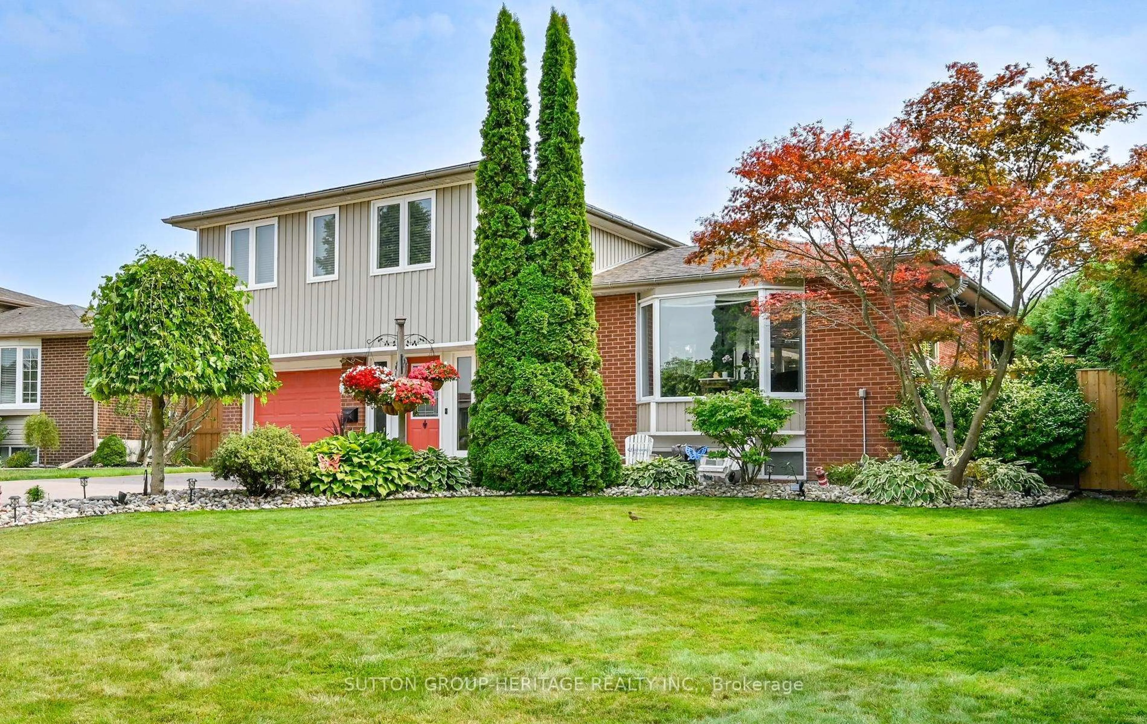 Home with brick exterior material, street for 97 Clover Ridge Dr, Ajax Ontario L1S 1H1