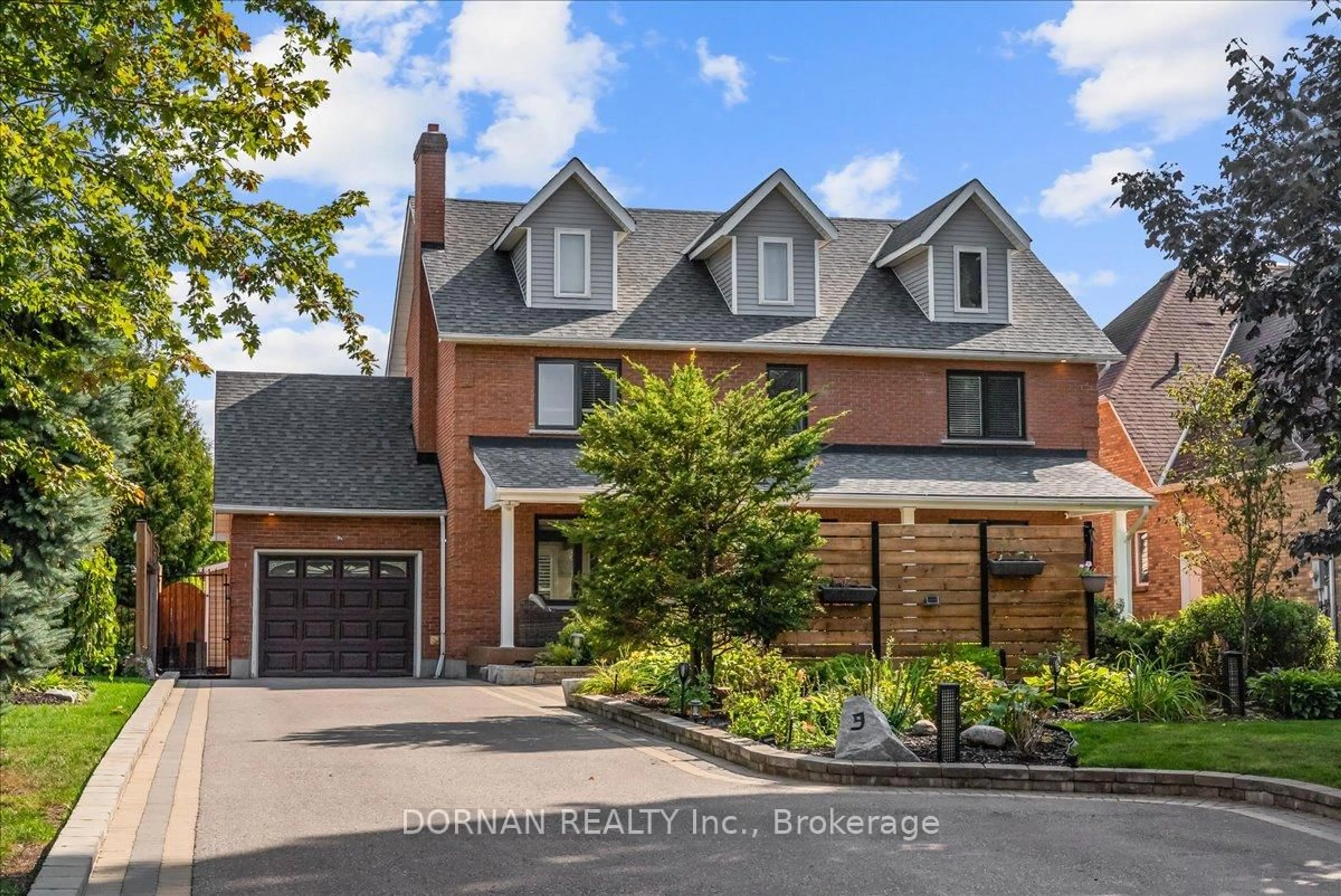 Home with brick exterior material, street for 9 Hanover Crt, Whitby Ontario L1N 7J1