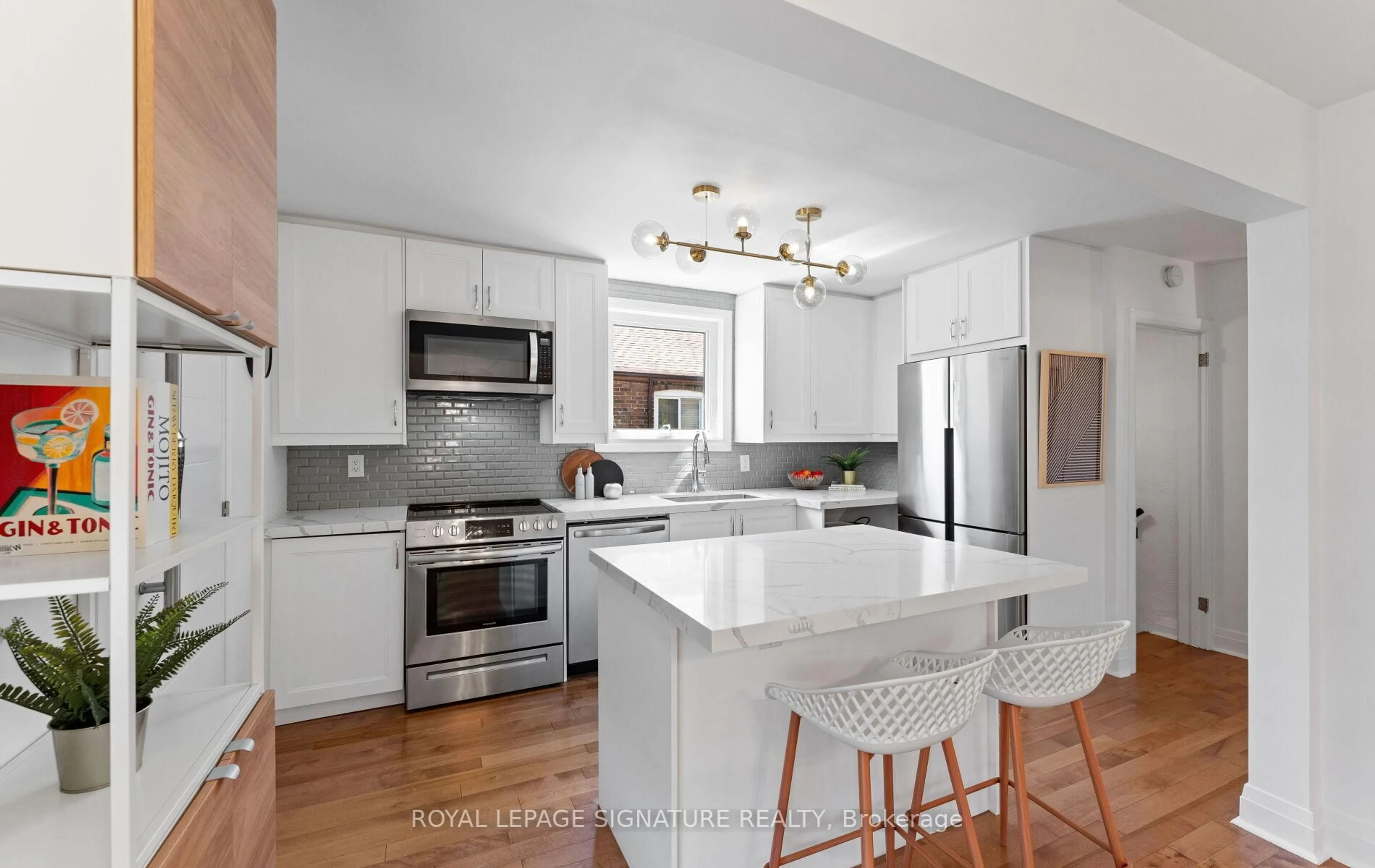Open concept kitchen, unknown for 1342 Victoria Park Ave, Toronto Ontario M4B 2L7