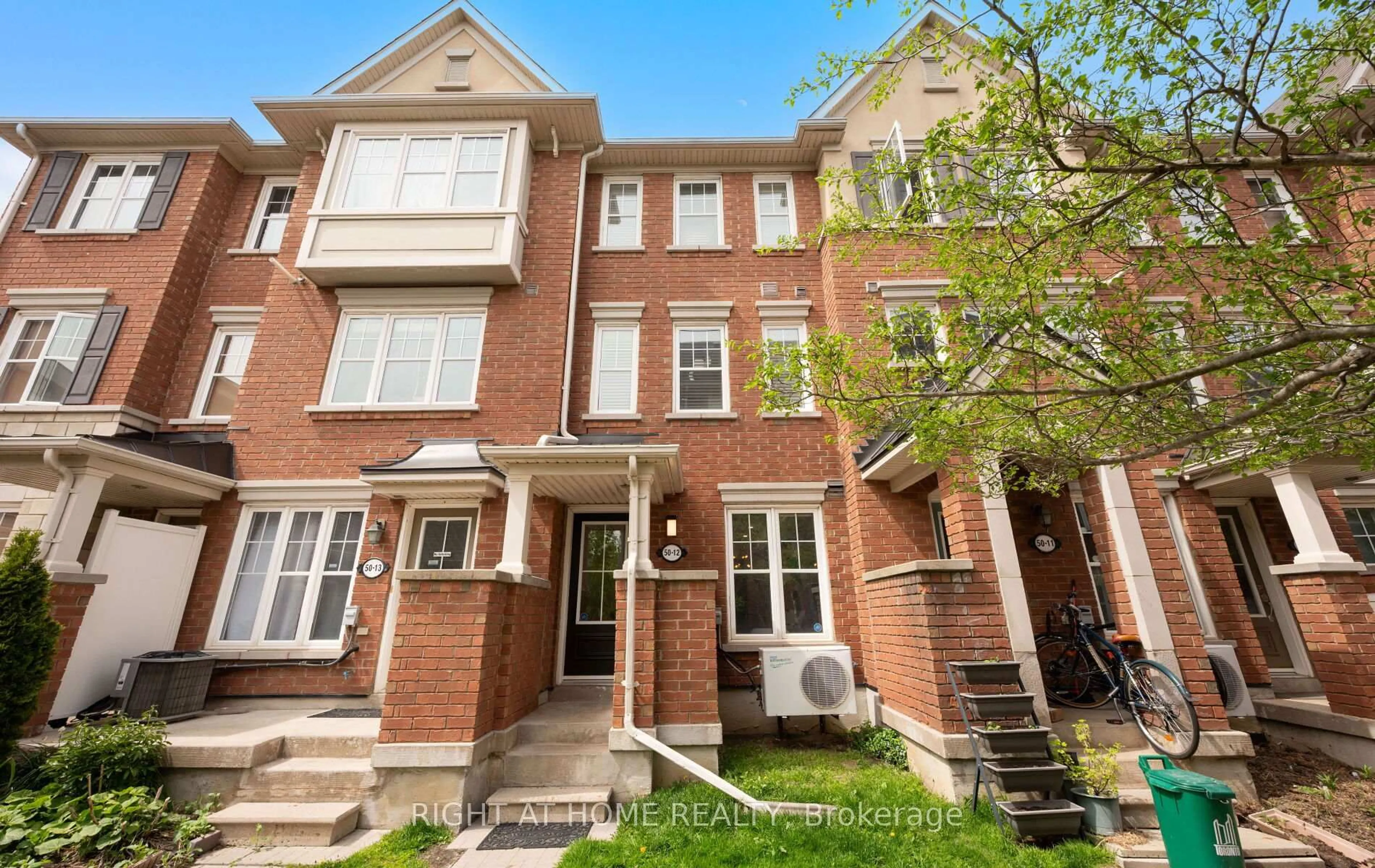 Home with brick exterior material, street for 50 Mendelssohn St #12, Toronto Ontario M1L 0G8
