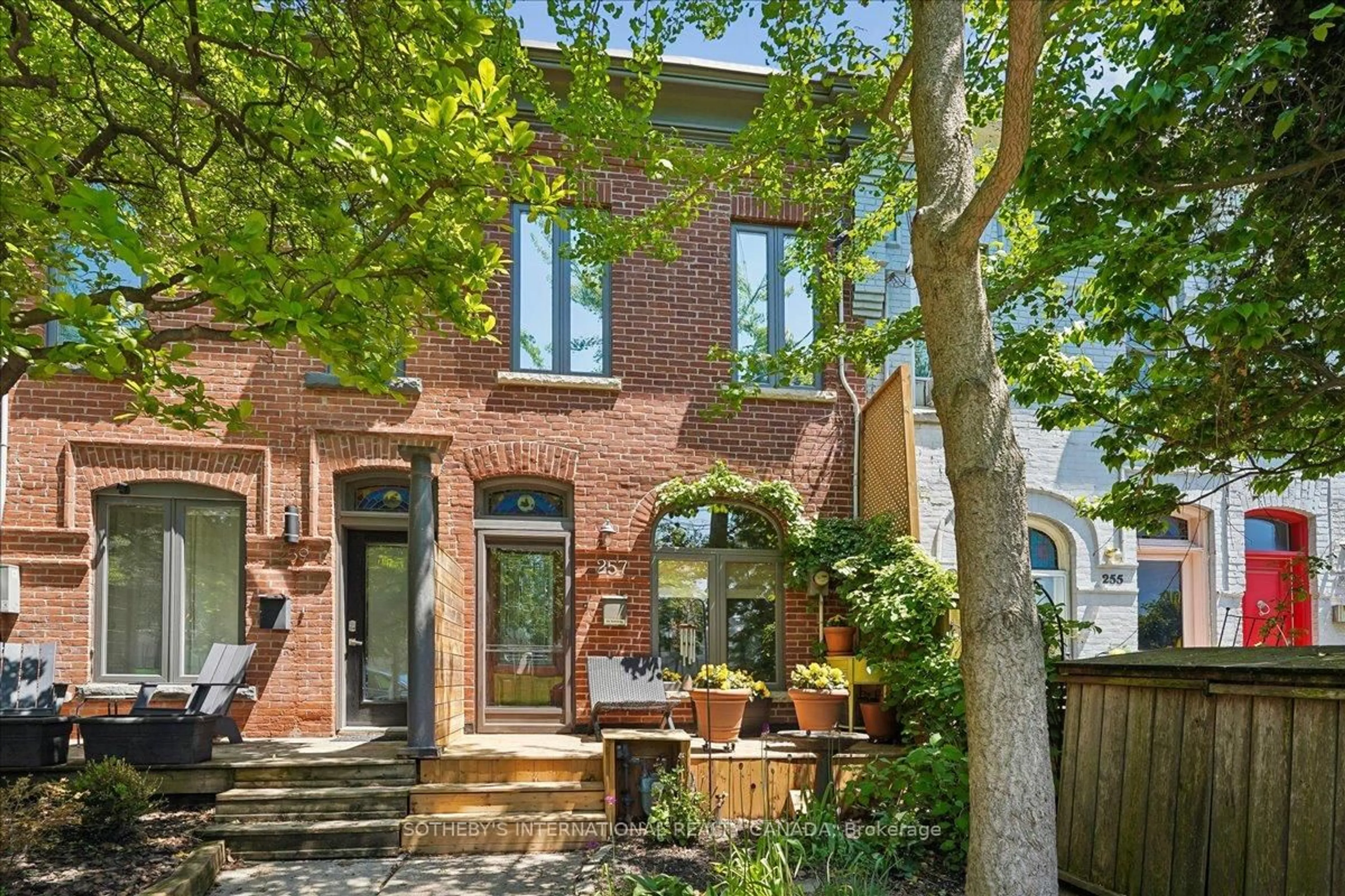 Home with brick exterior material, street for 257 Booth Ave, Toronto Ontario M4M 2M7