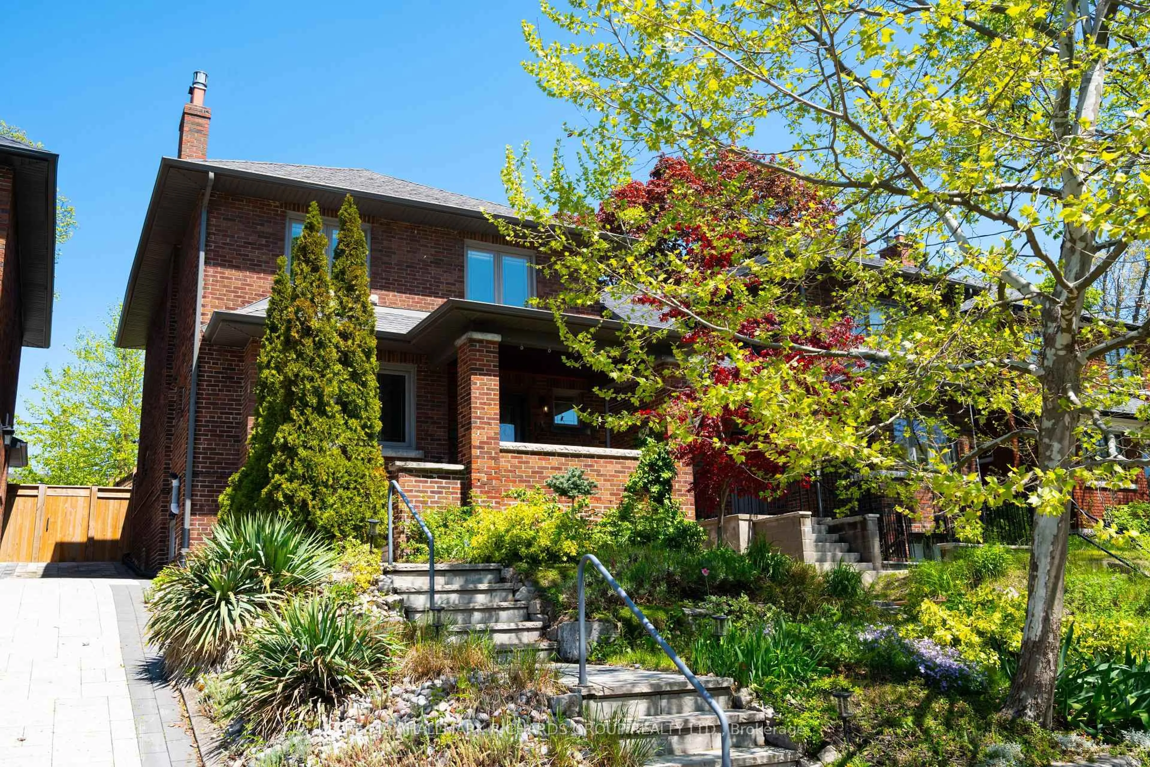 Home with brick exterior material, street for 14 Cavendish St, Toronto Ontario M4E 1P1