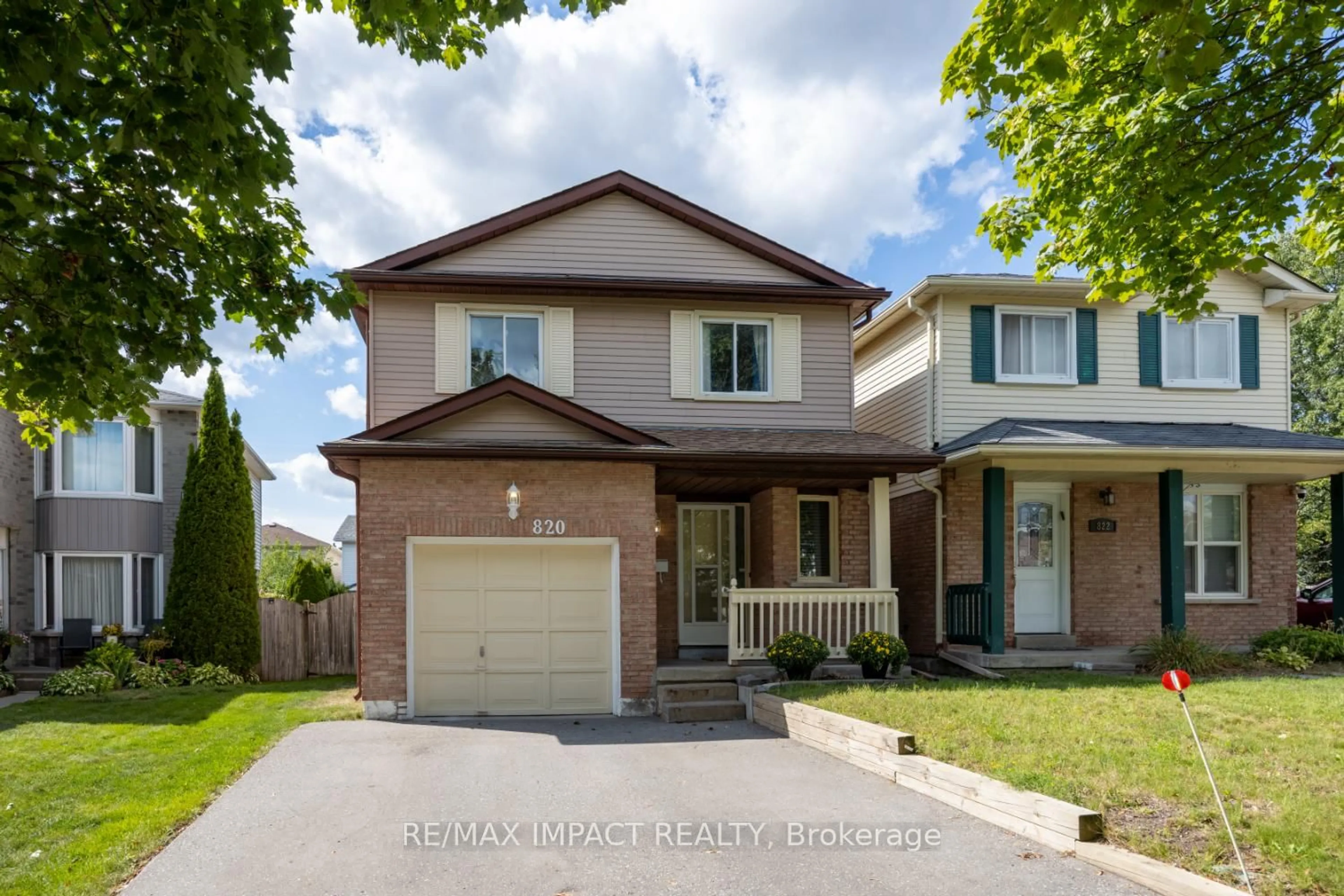Home with brick exterior material, street for 820 Bennett Cres, Oshawa Ontario L1K 1V4