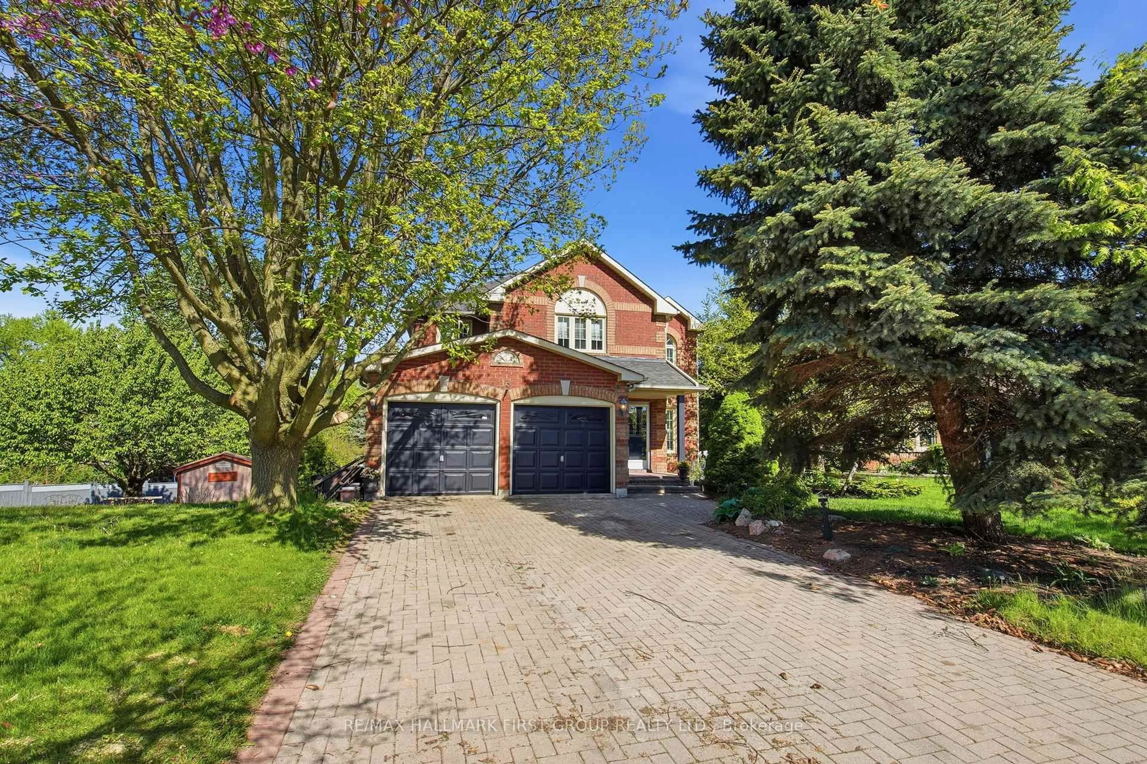 Home with brick exterior material, street for 13 Brand Crt, Ajax Ontario L1Z 1E7